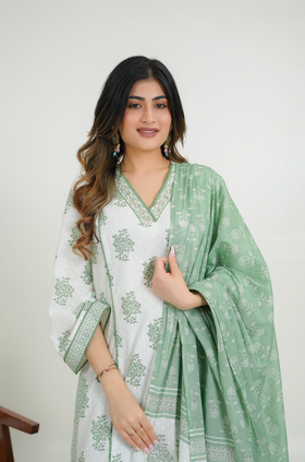 Sage Green Suit Set