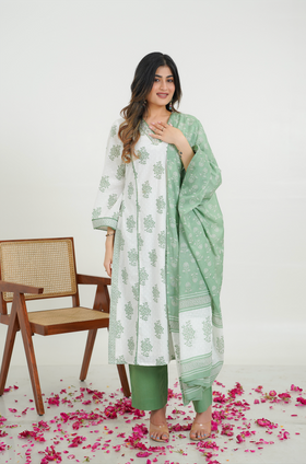 Sage Green Suit Set