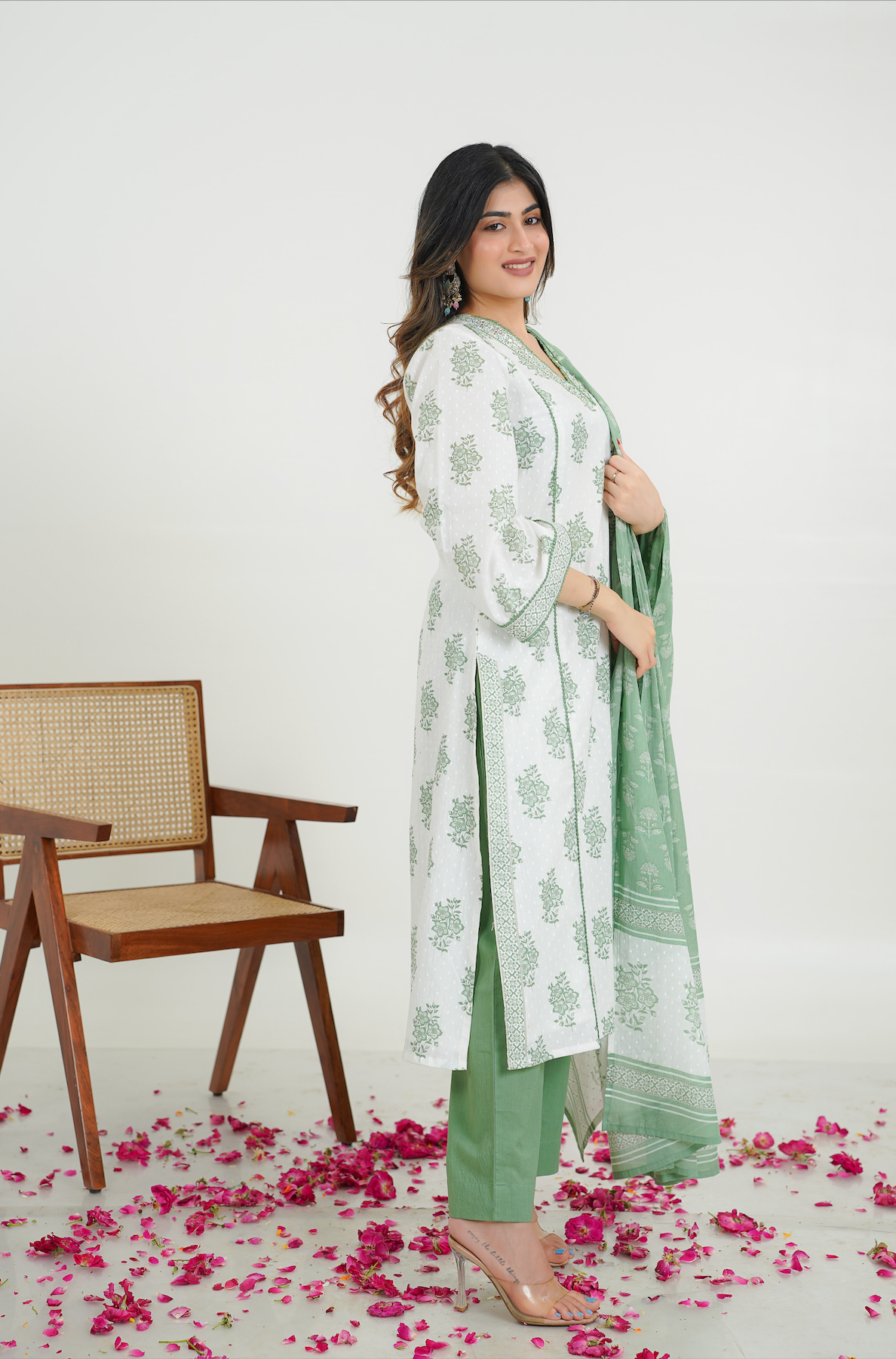 Sage Green Suit Set