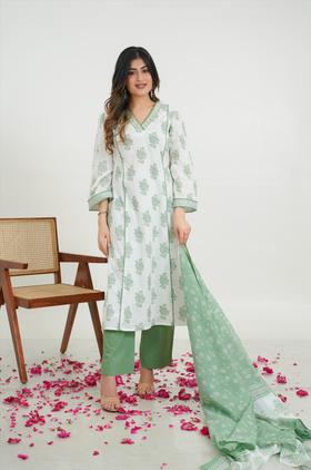 Sage Green Suit Set