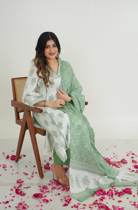 Sage Green Suit Set