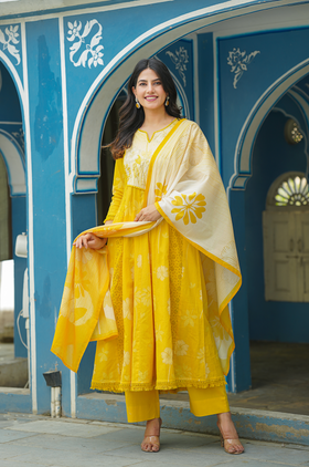 Tuscan Sun Yellow Suit Set