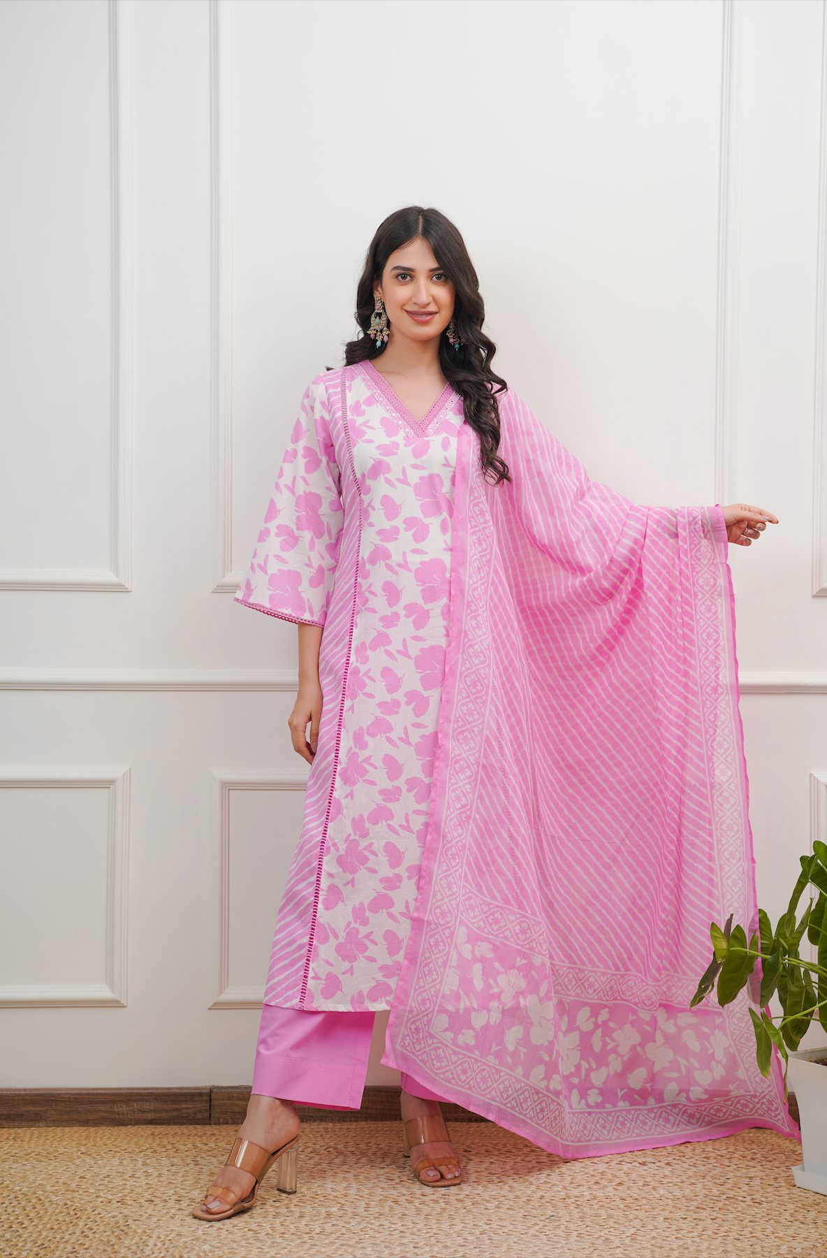 Rose Pink suit set