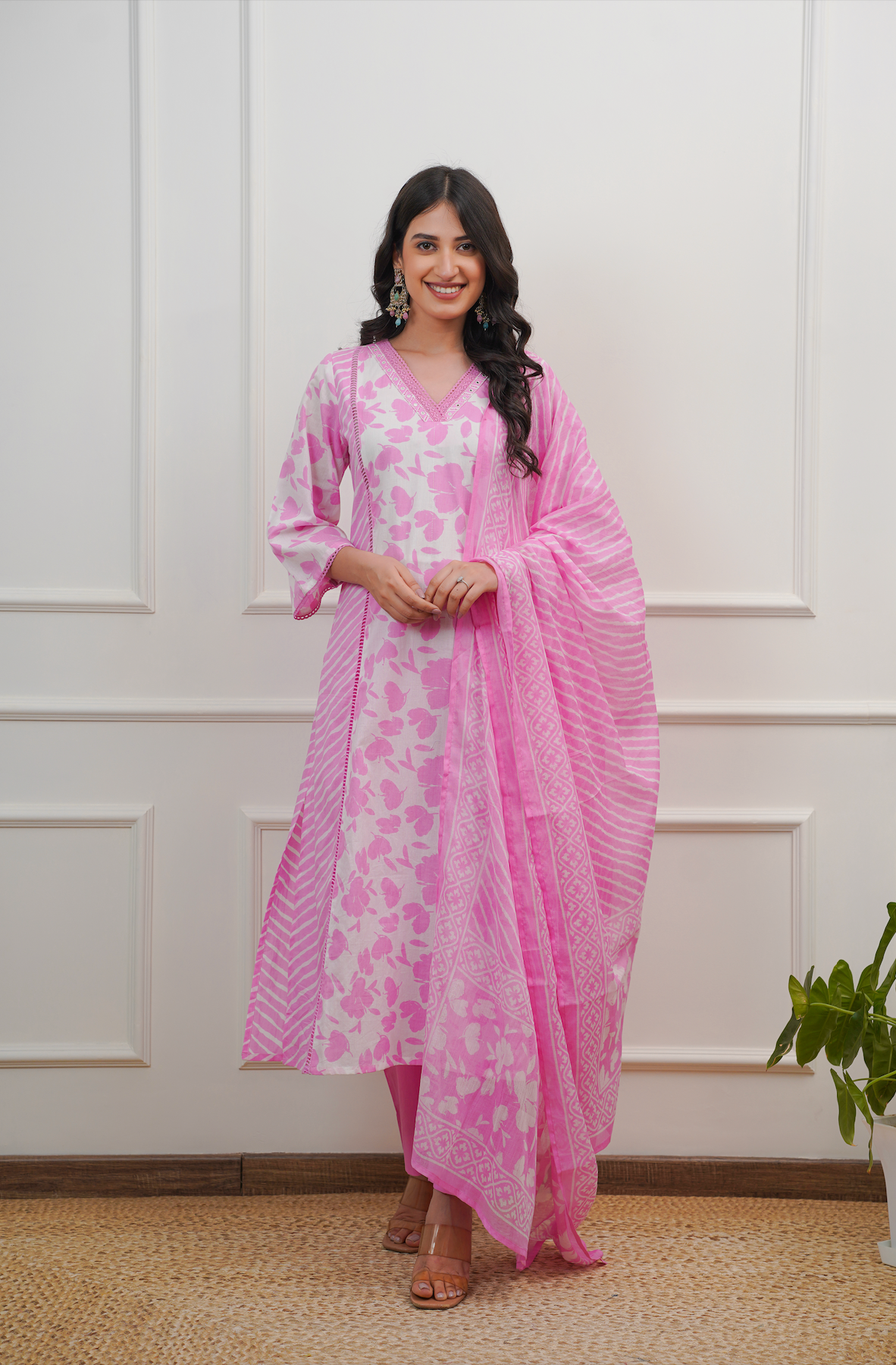 Rose Pink suit set