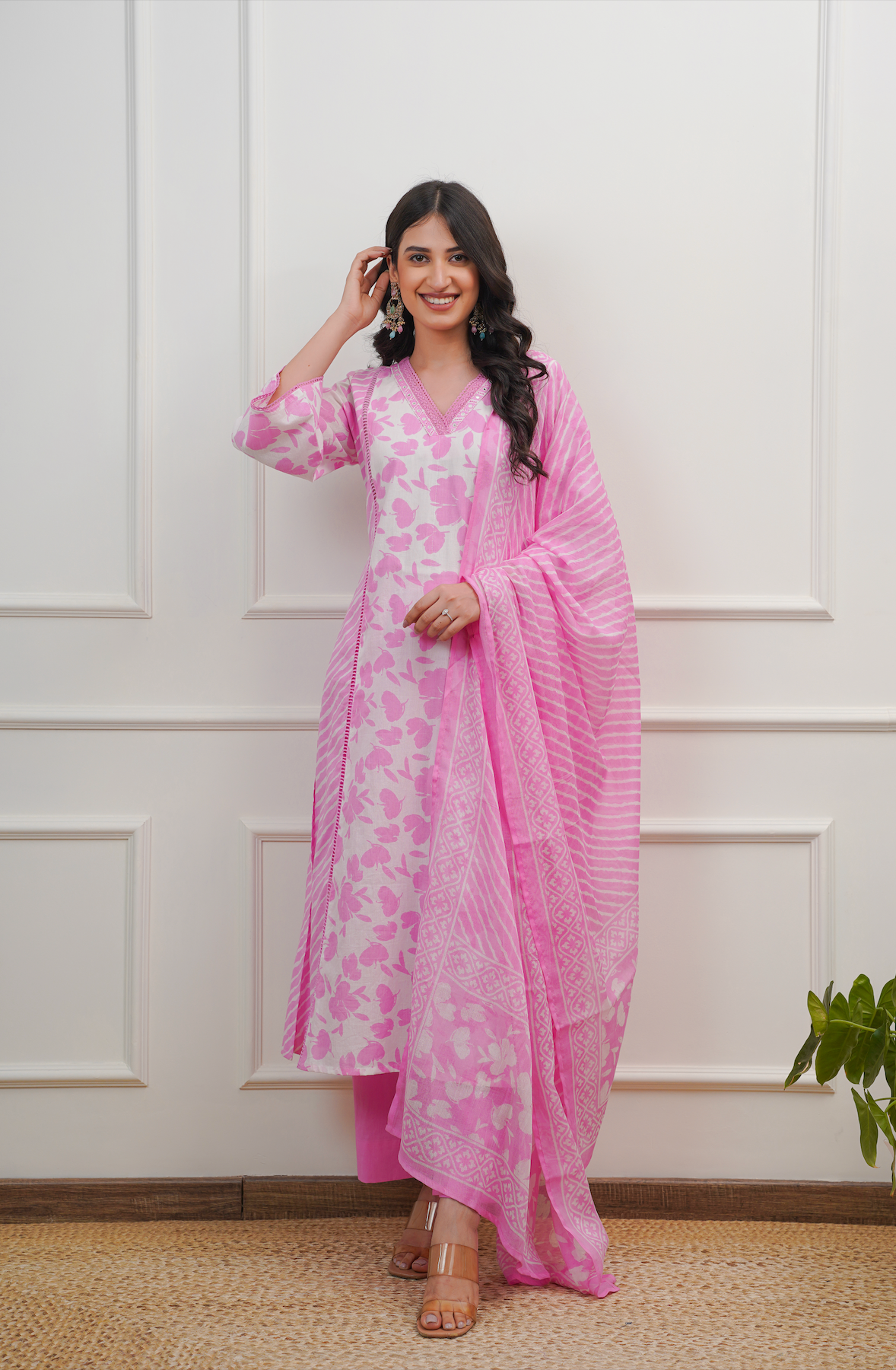 Rose Pink suit set