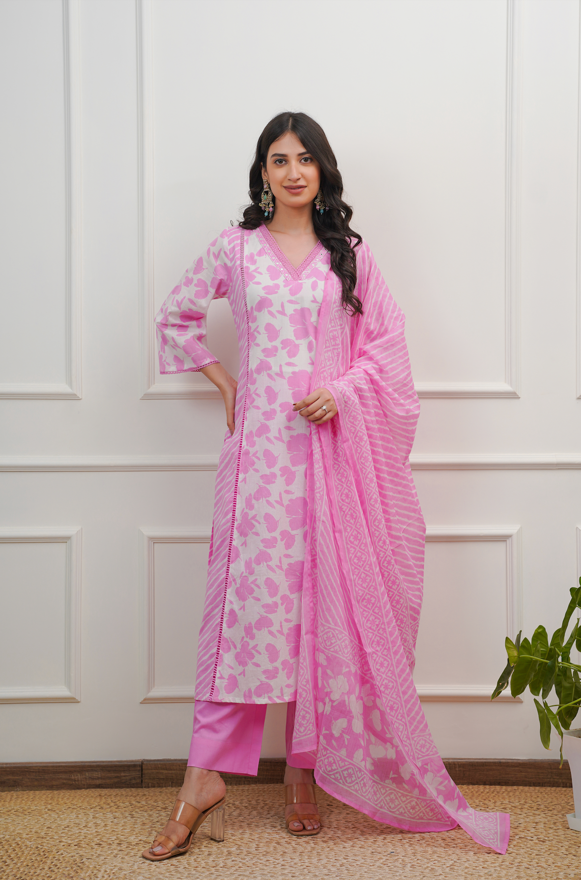 Rose Pink suit set