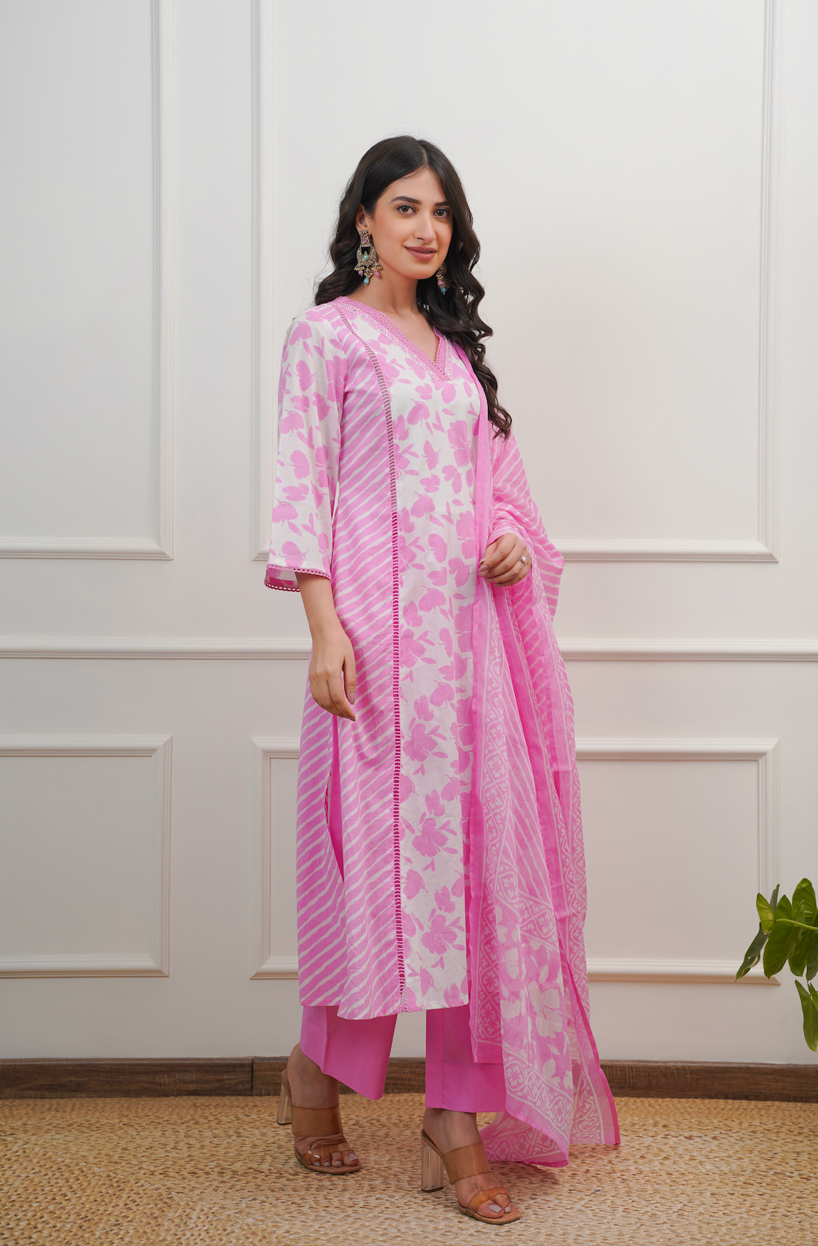Rose Pink suit set