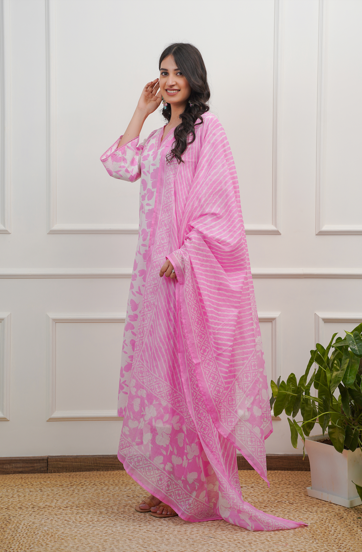 Rose Pink suit set