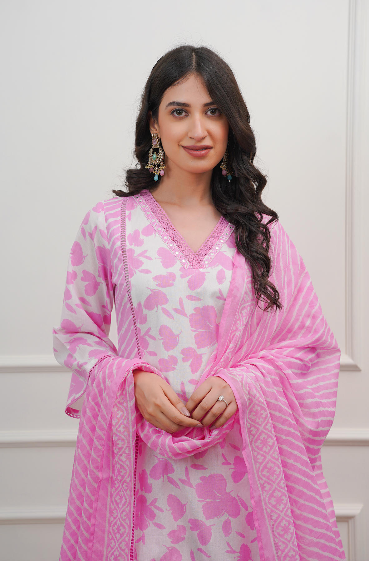 Rose Pink suit set