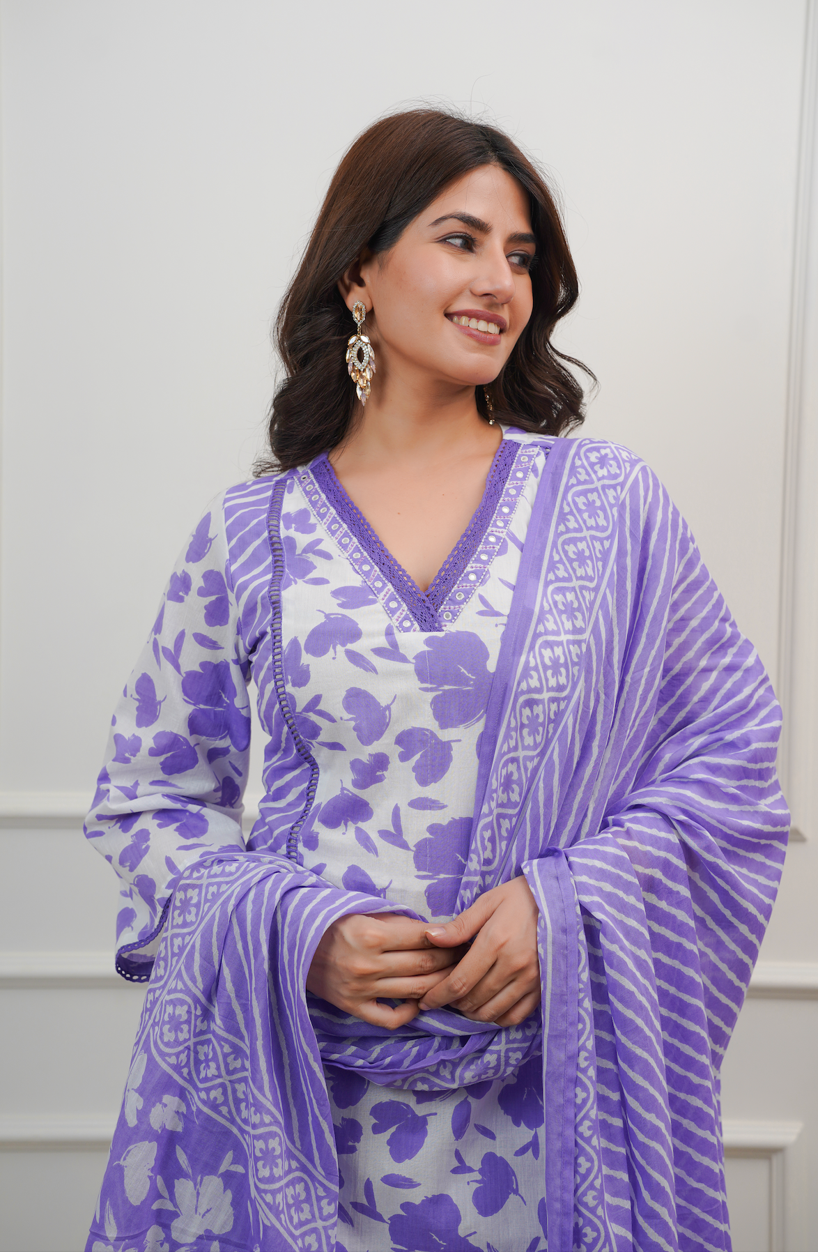 Iris Purple Suit Set