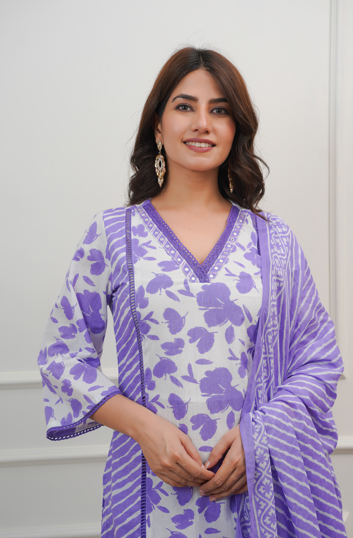 Iris Purple Suit Set