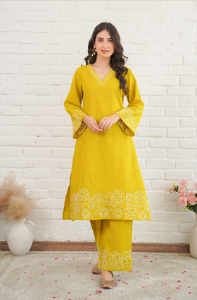 Butter Yellow Cord-Set