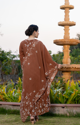 Cinnamon Bloom Cotton Suit Set