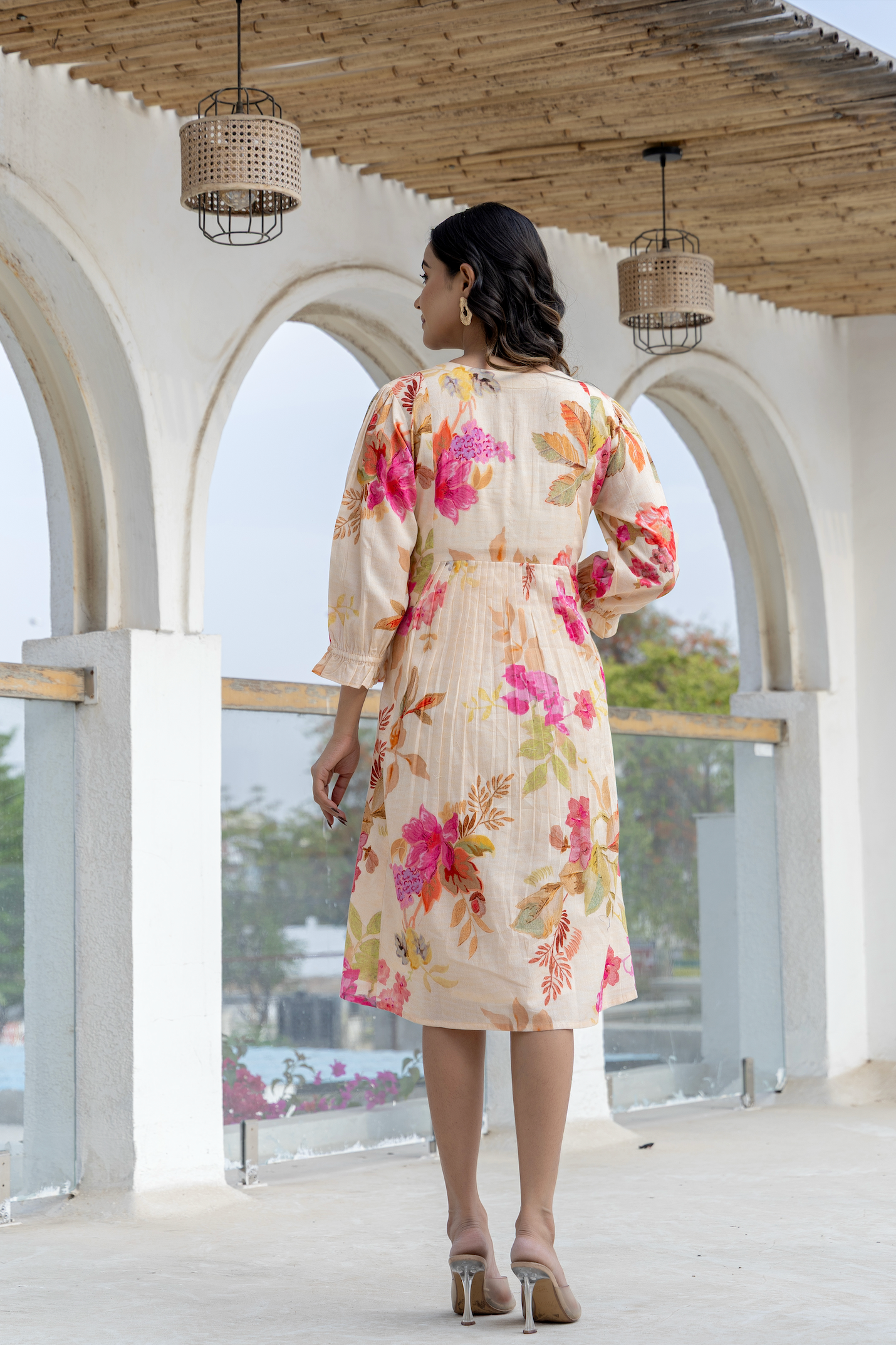 Flora Luxe Cotton Tunic