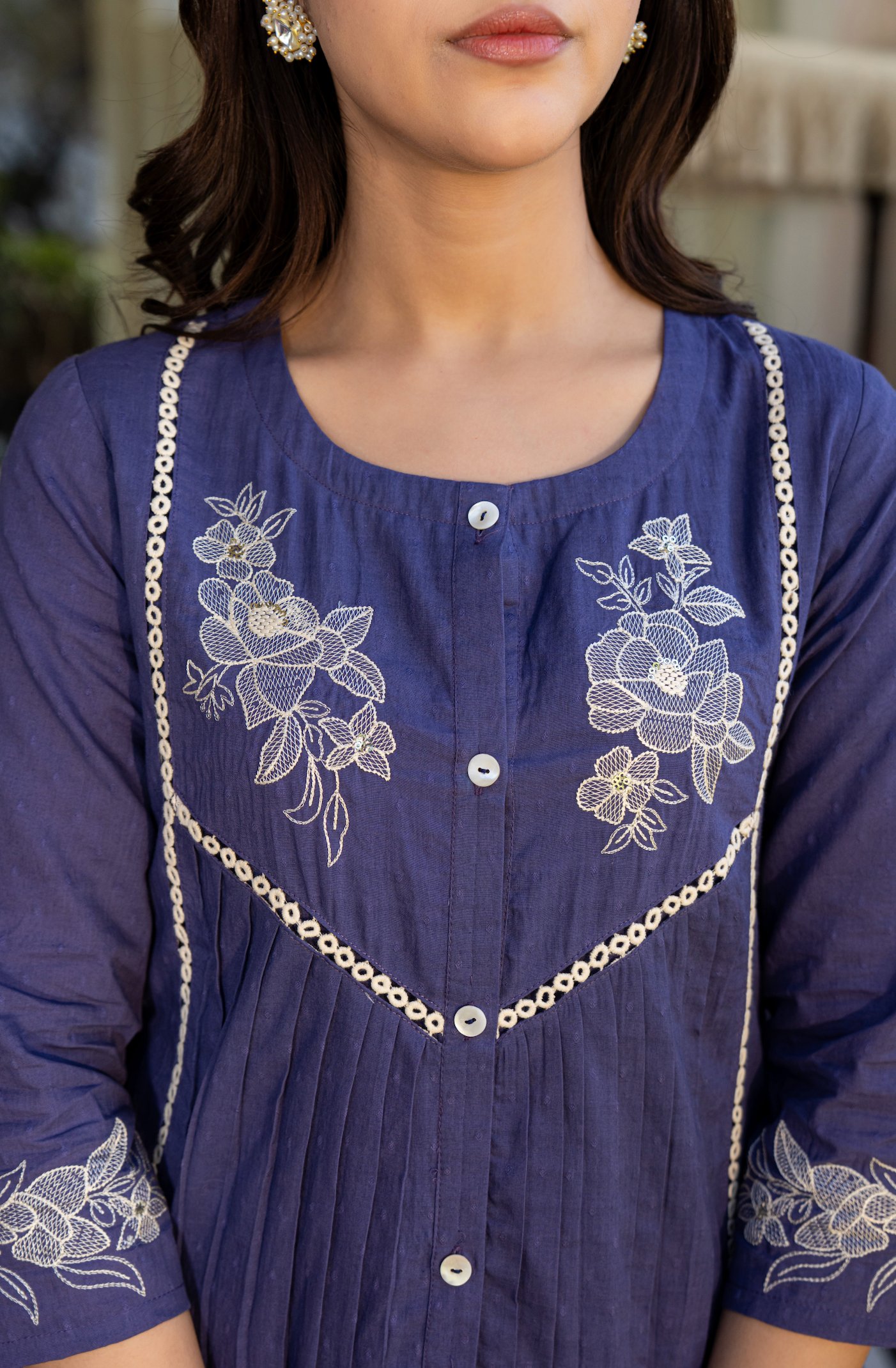 Royal Iris Co-ord Set