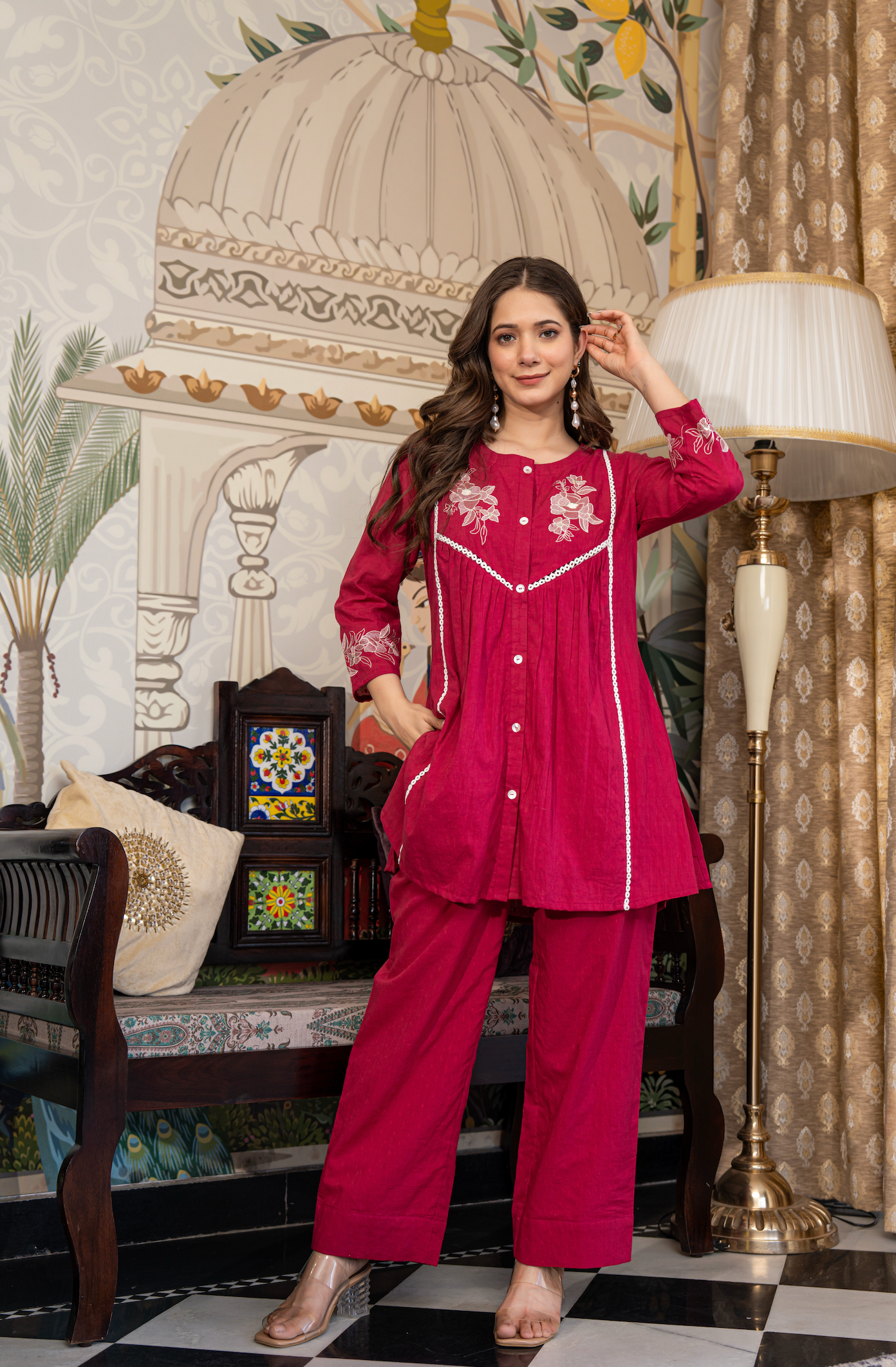 Ruby Crush Co-ord Set
