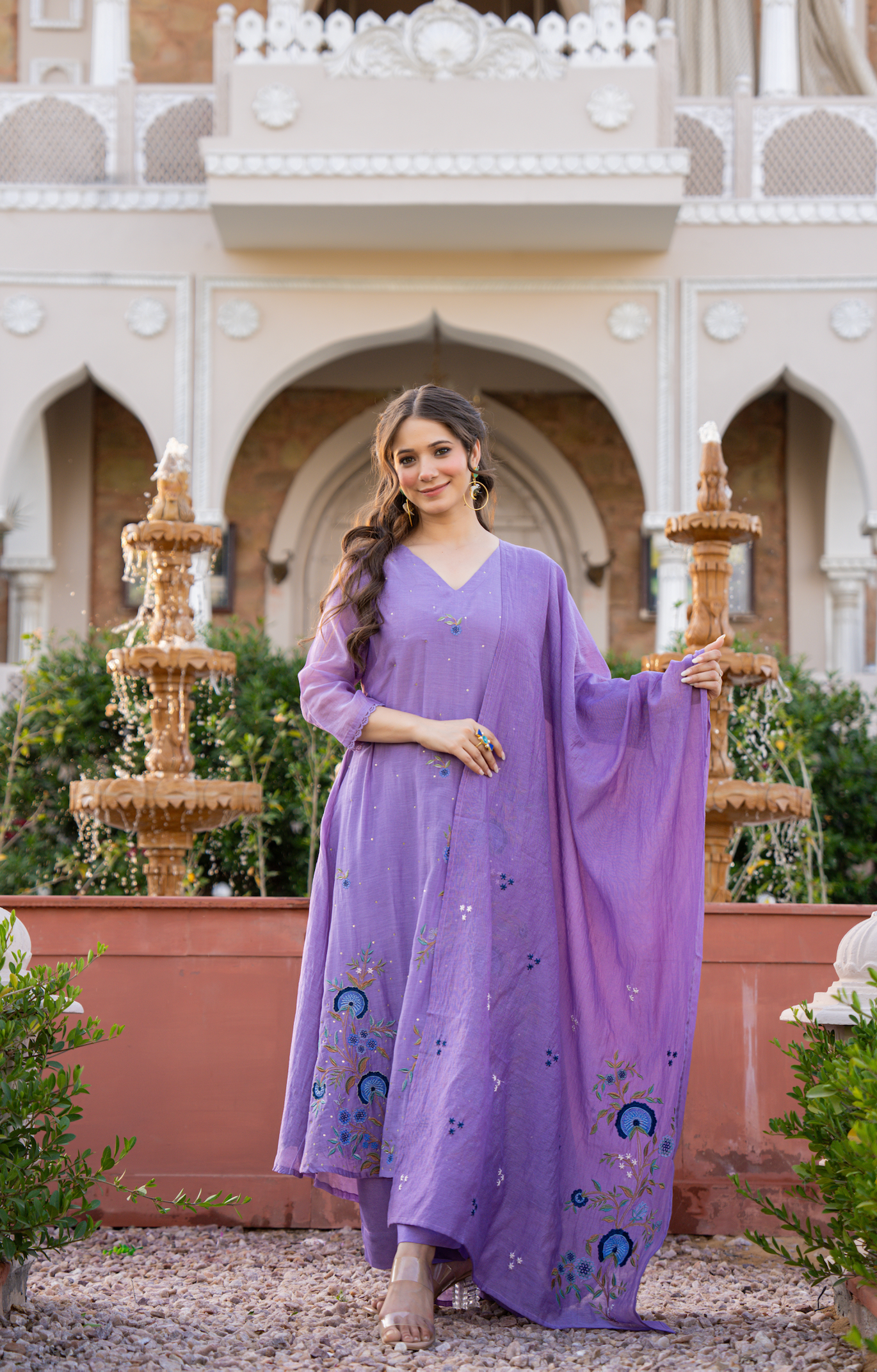 Lavender Bloom Suit Set