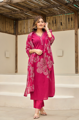 Pink Blossom Suit Set
