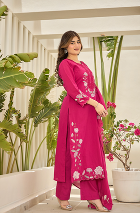 Blooming Fuchsia Suit Set