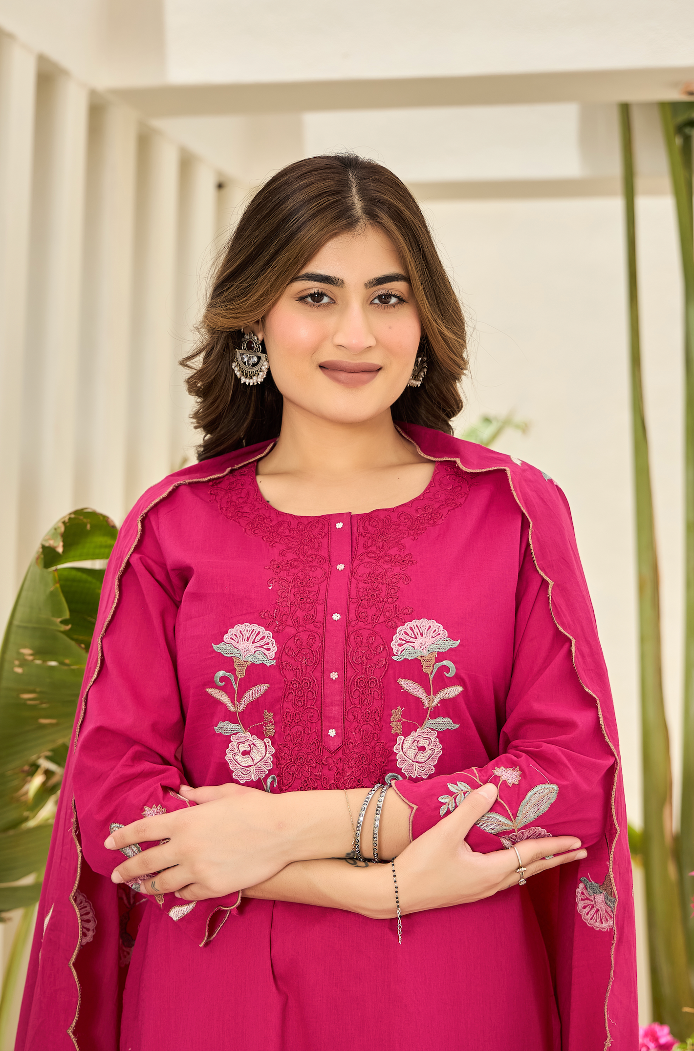 Blooming Fuchsia Suit Set