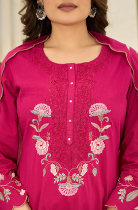 Blooming Fuchsia Suit Set