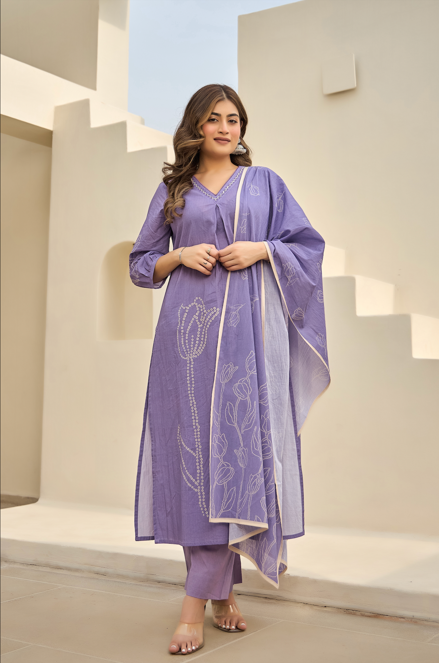 Lilac Blossom Suit Set