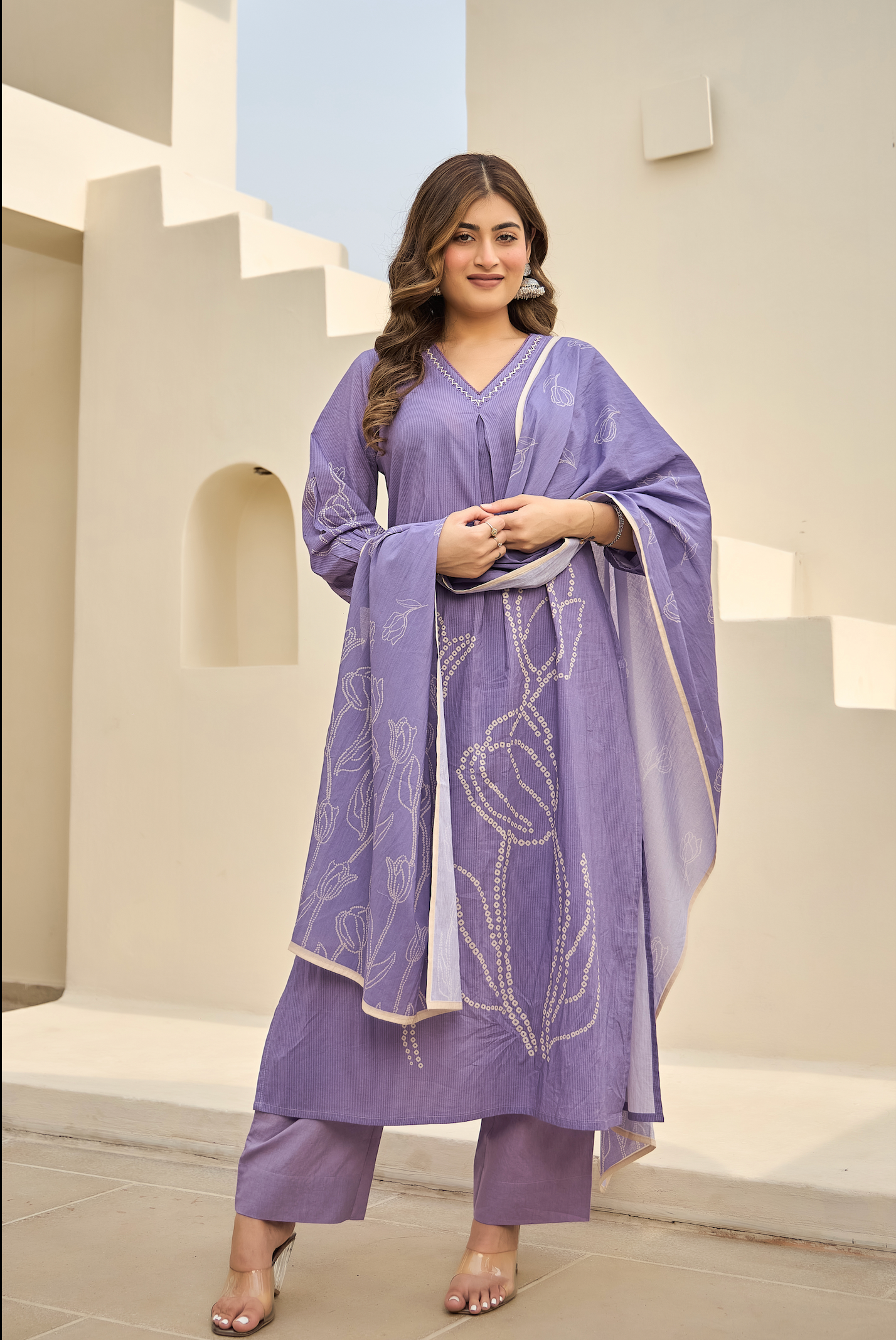 Lilac Blossom Suit Set