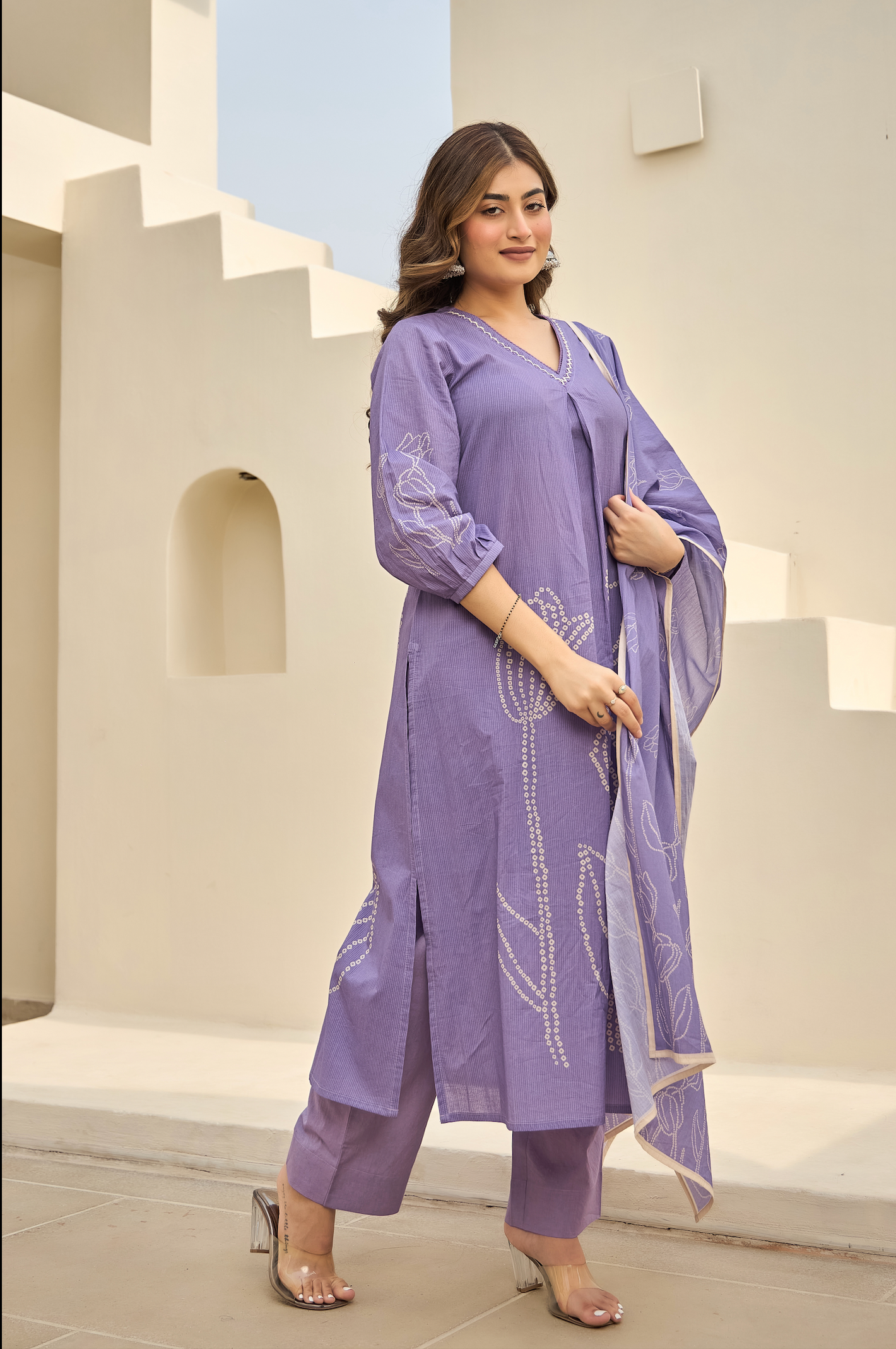 Lilac Blossom Suit Set