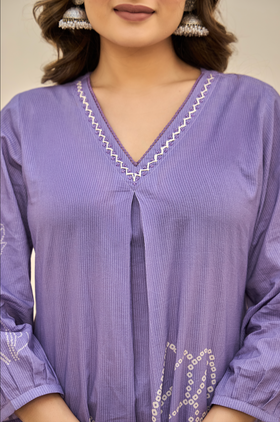 Lilac Blossom Suit Set