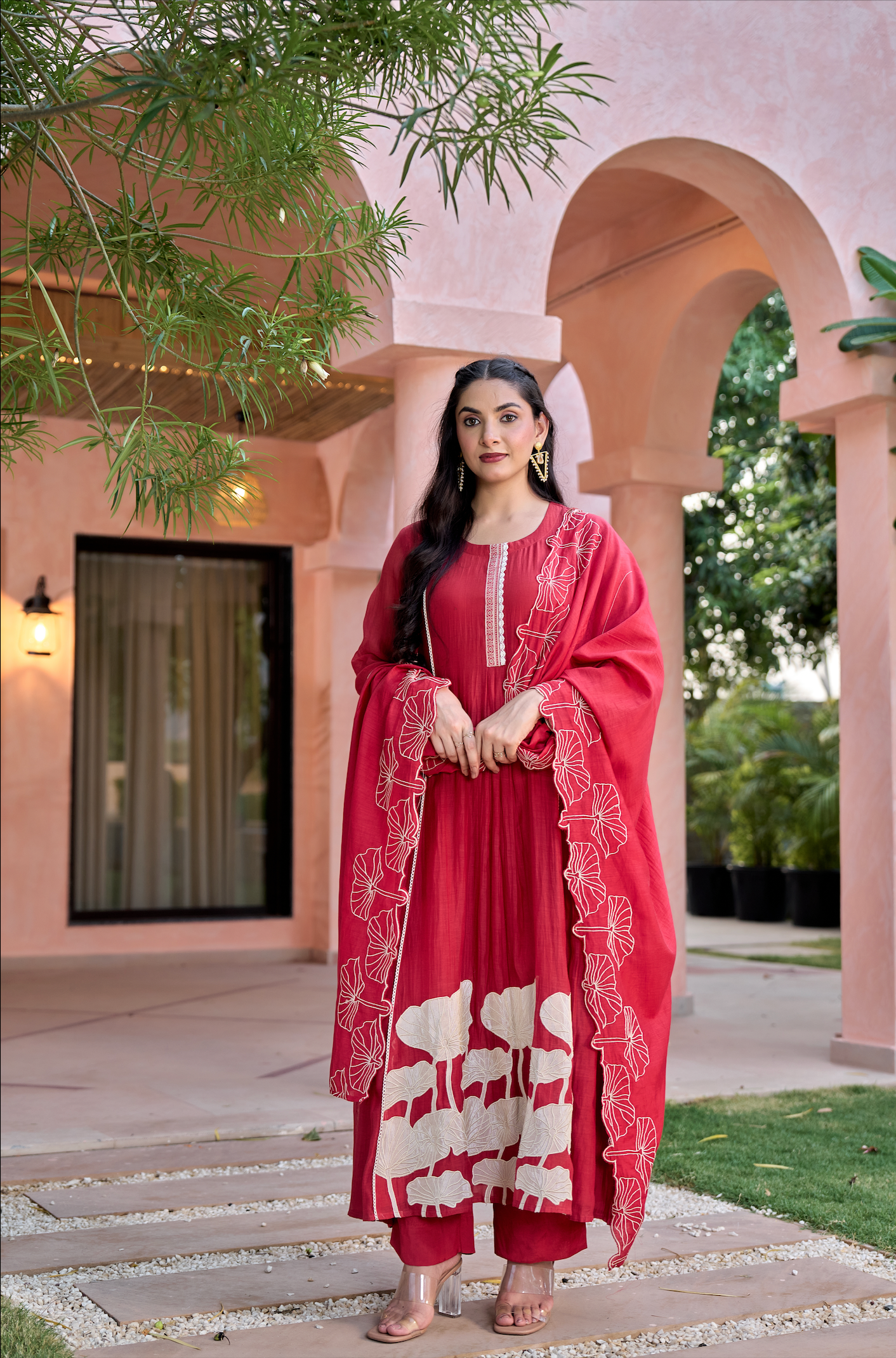 Rose Blushed Suit Set