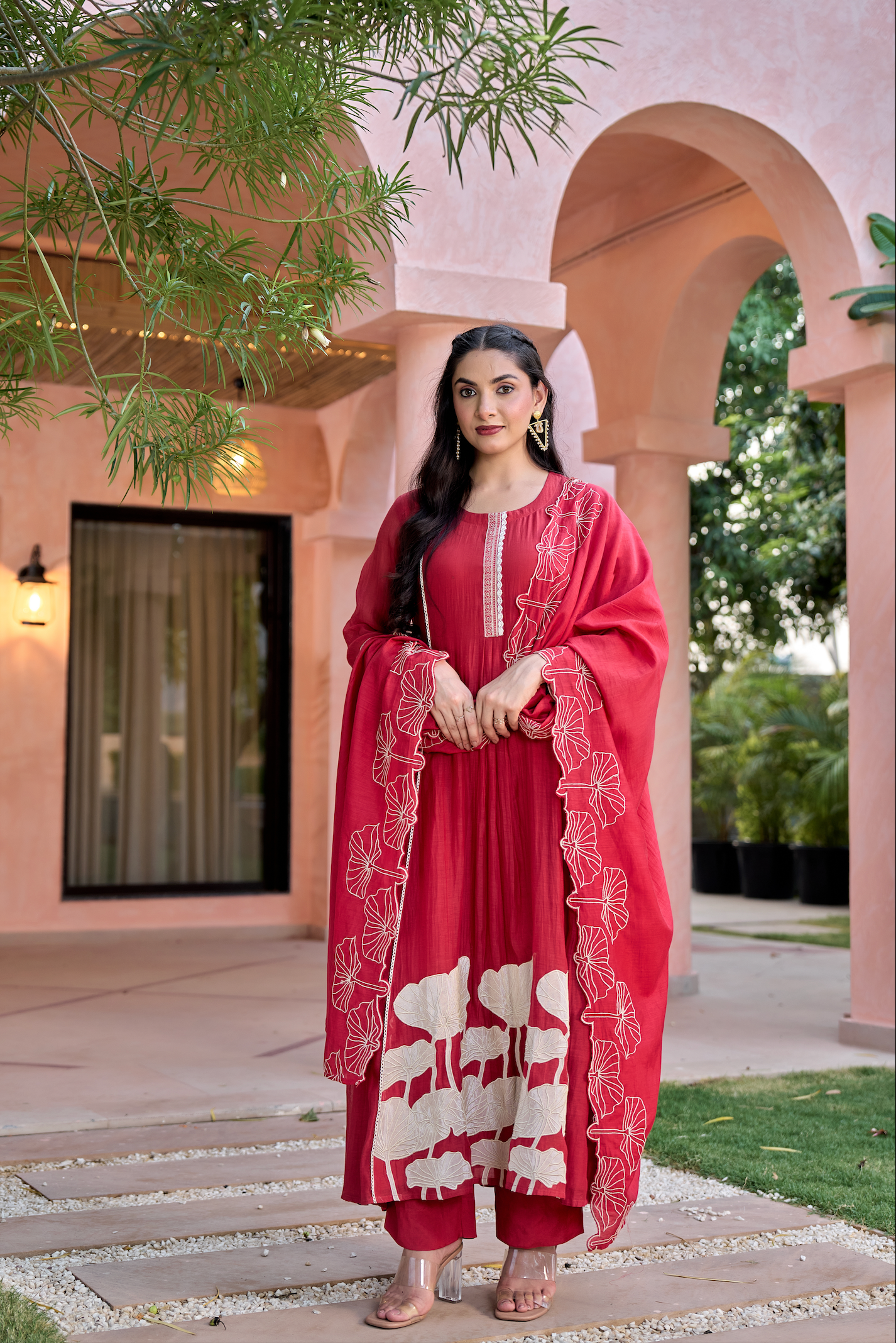 Rose Blushed Suit Set