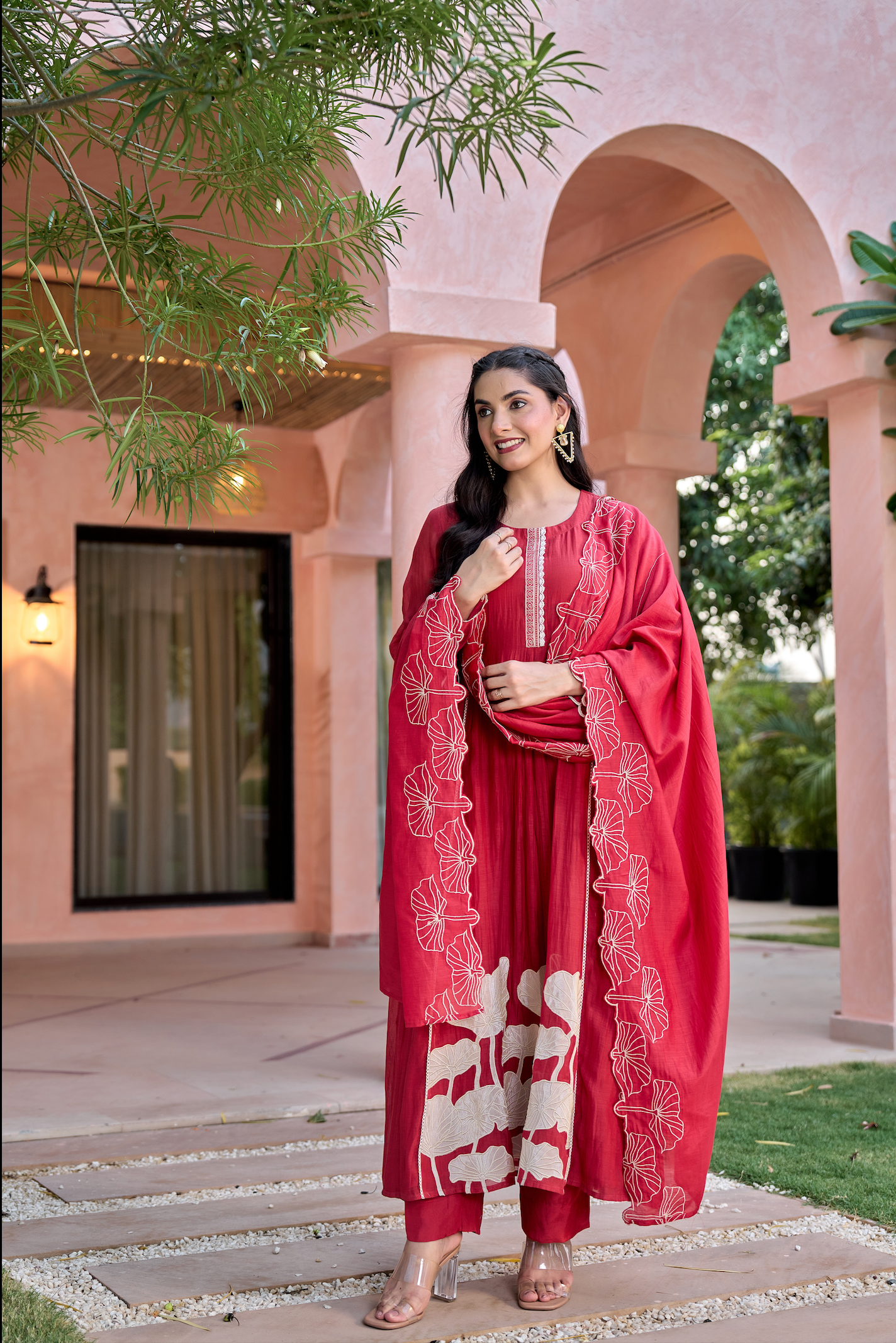 Rose Blushed Suit Set
