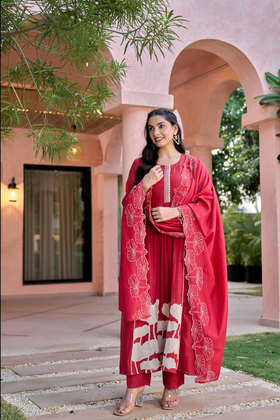 Rose Blushed Suit Set