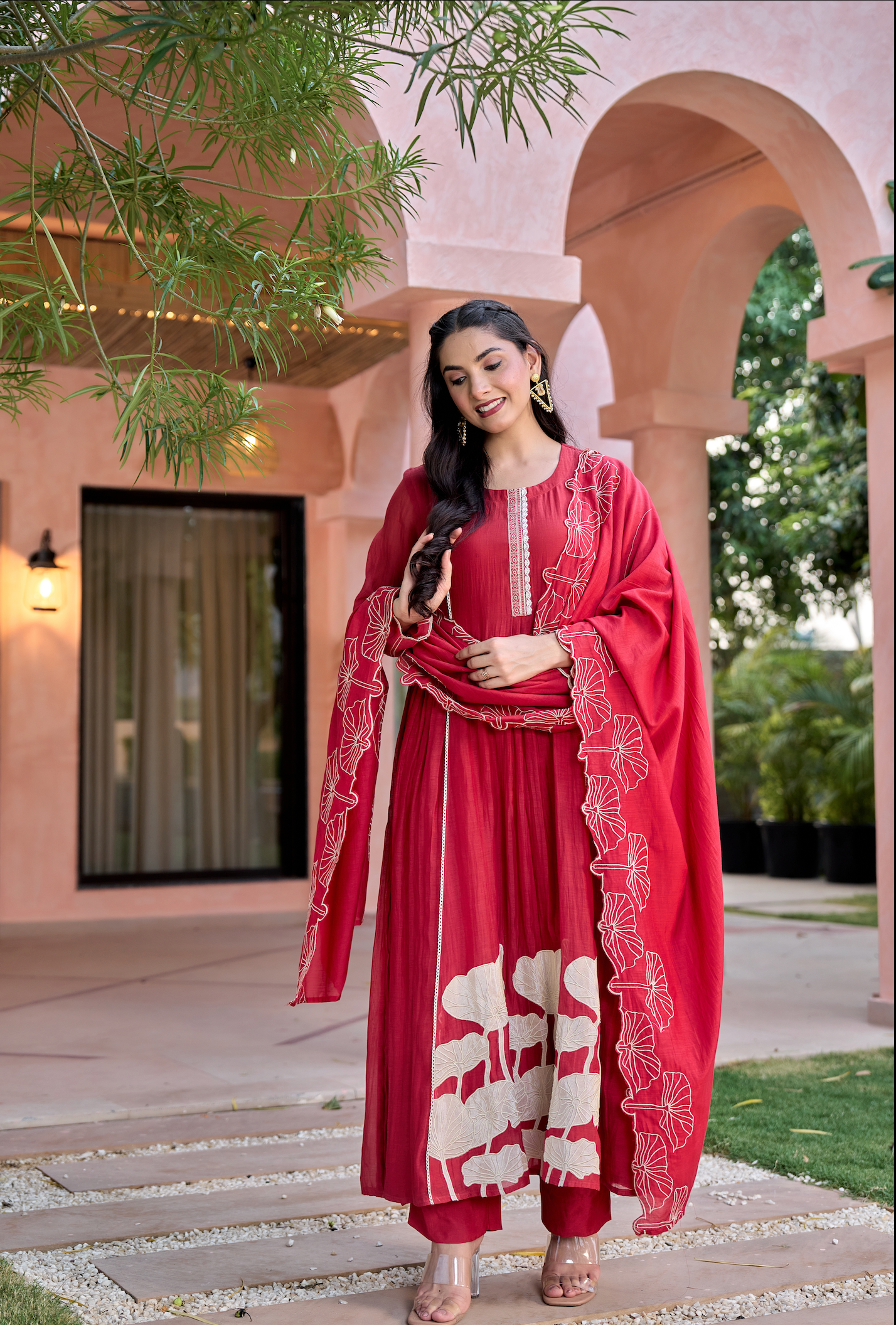 Rose Blushed Suit Set
