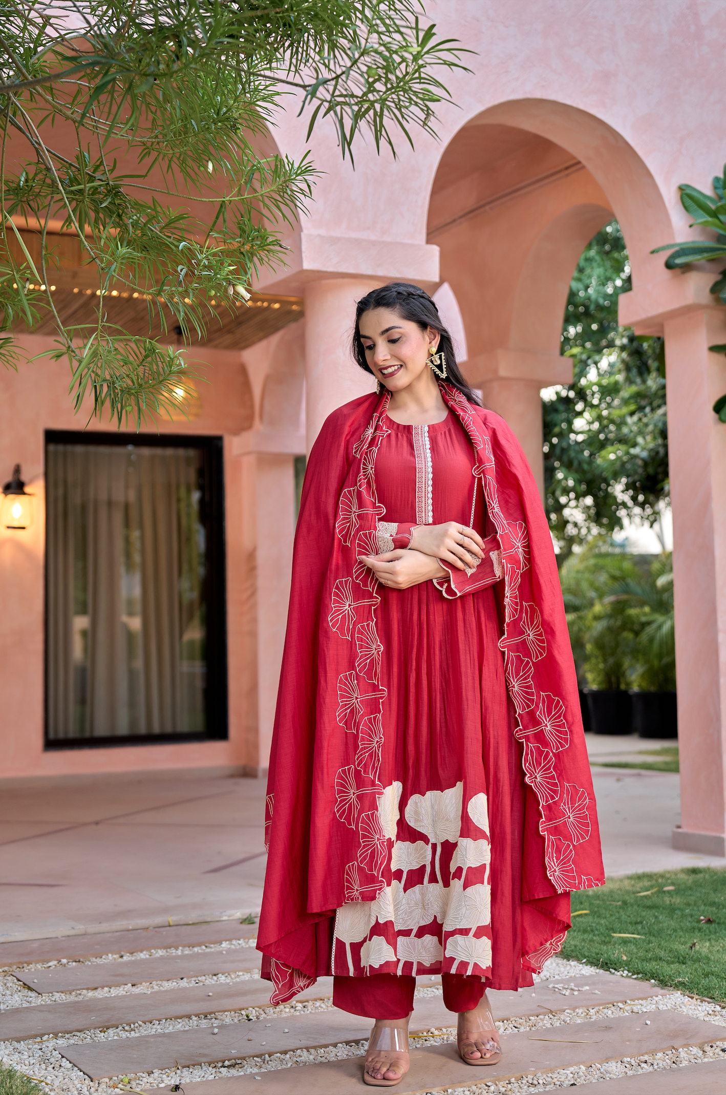 Rose Blushed Suit Set