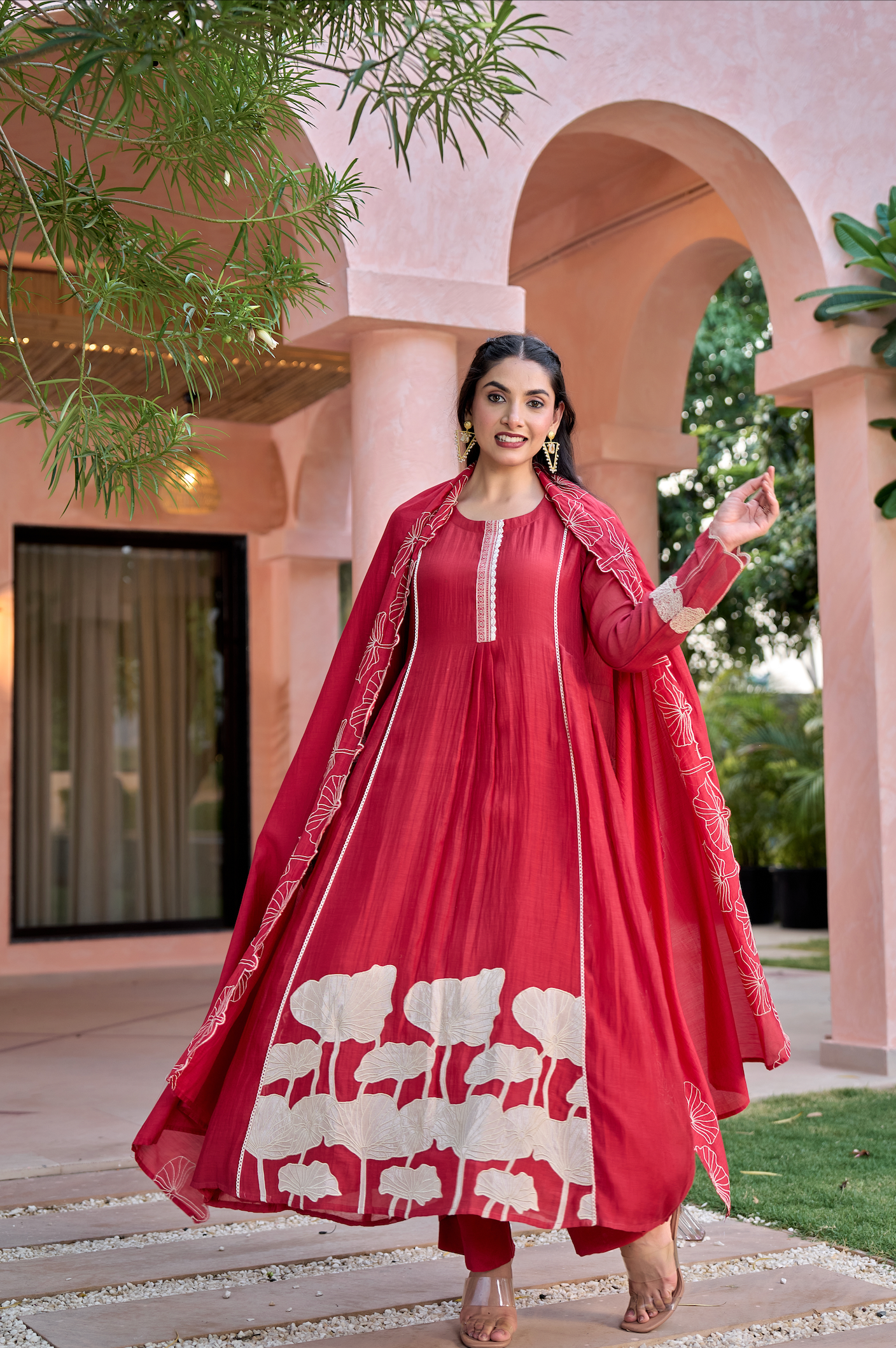 Rose Blushed Suit Set