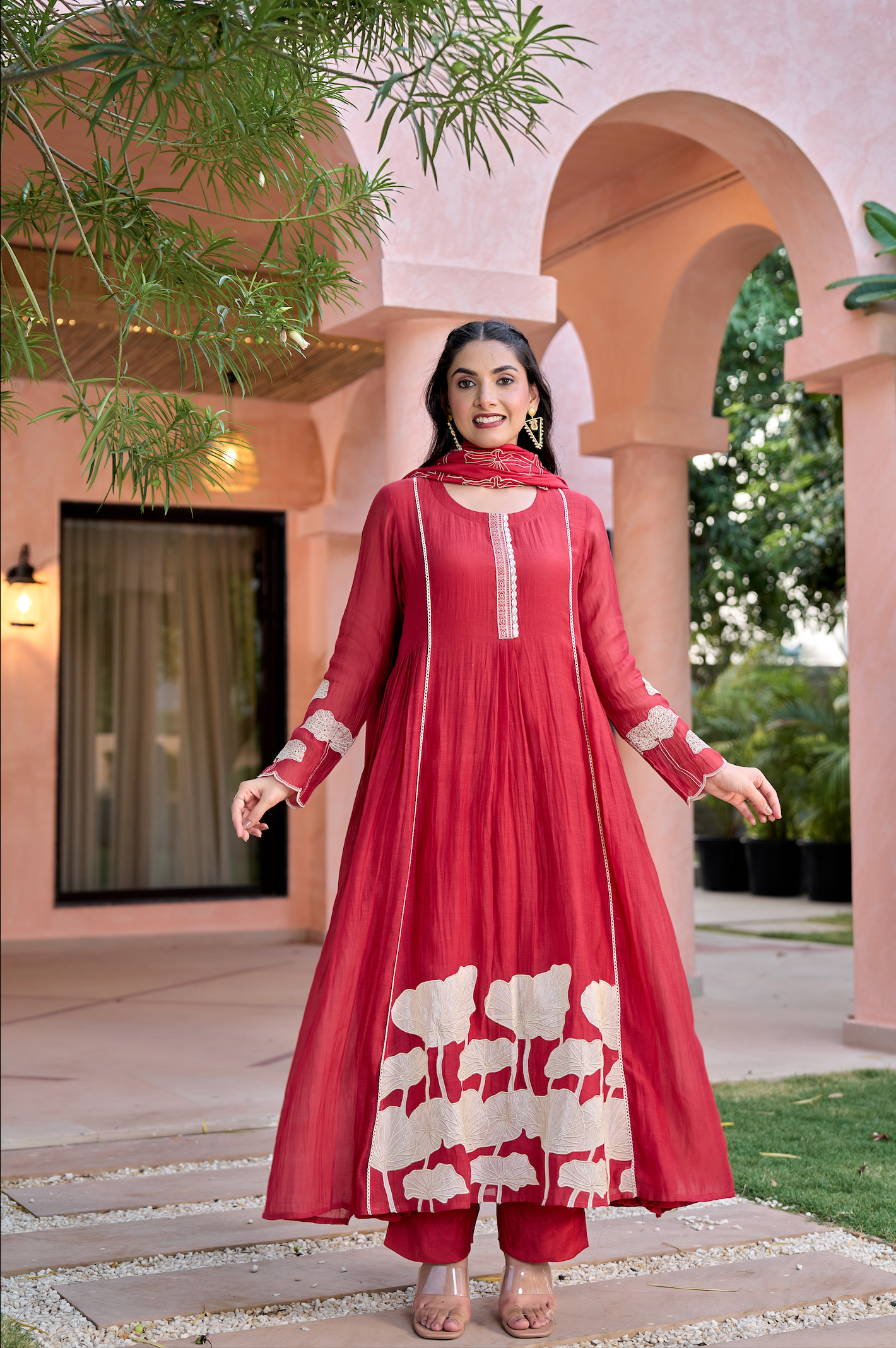Rose Blushed Suit Set