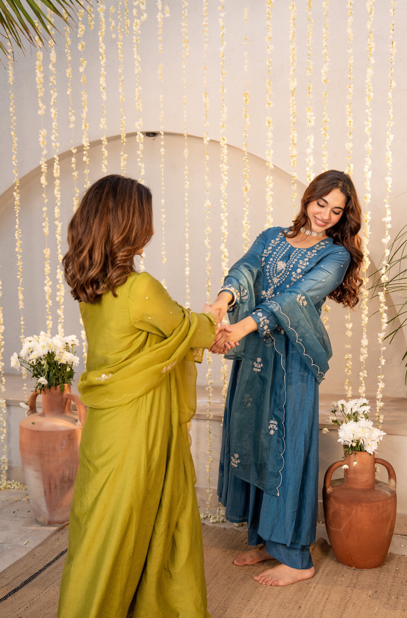 Olive Zest Elegance Suit Set