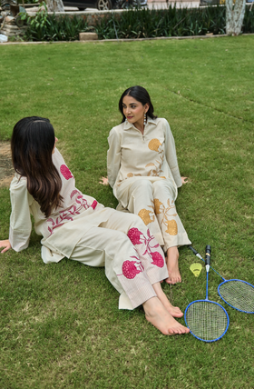 Amber Blossom Co-ord Set