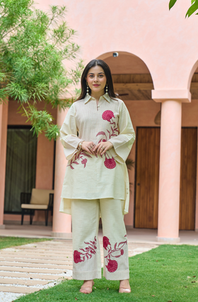 Fuchsia Bloom Co-ord Set