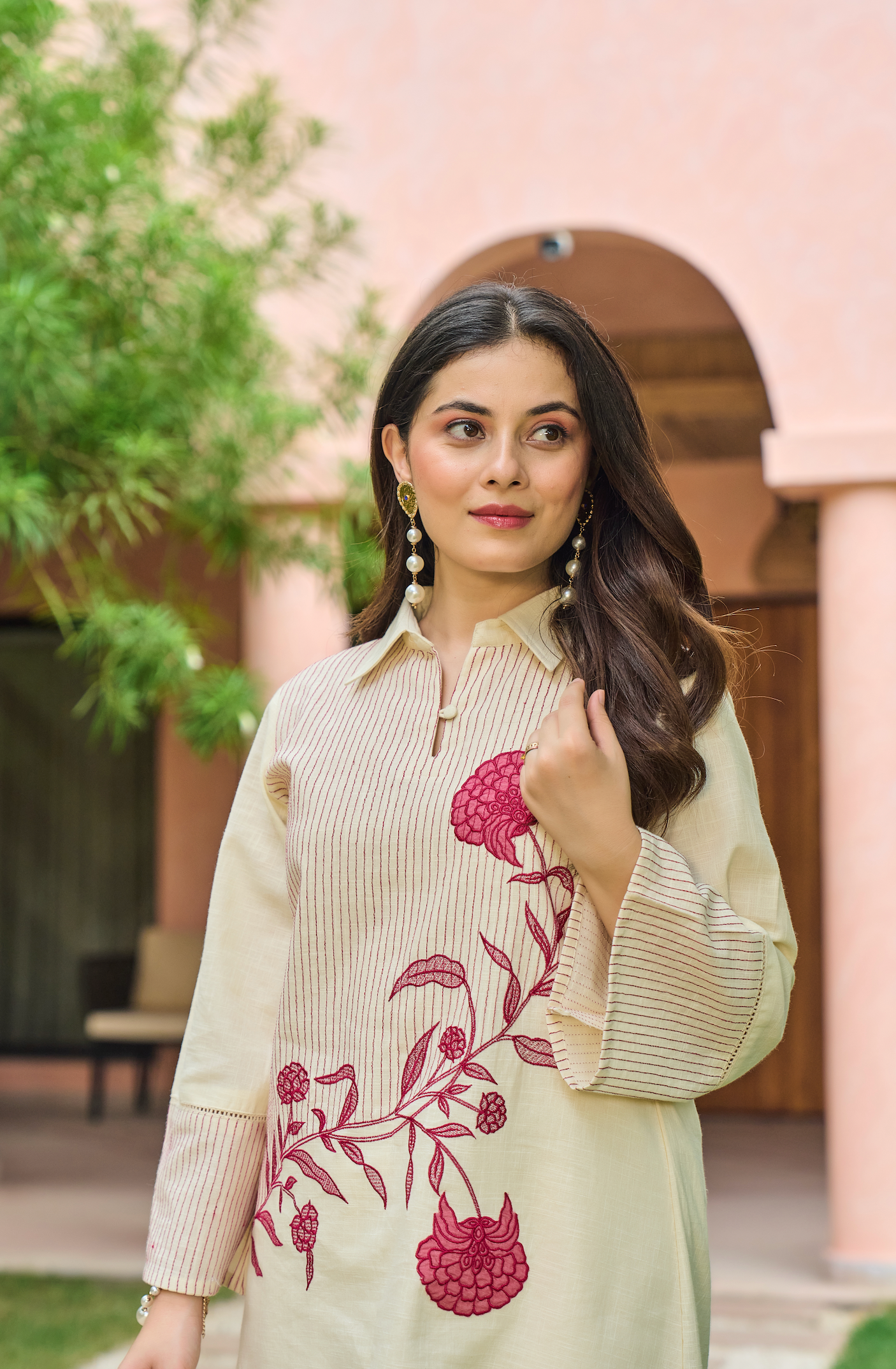 Fuchsia Bloom Co-ord Set