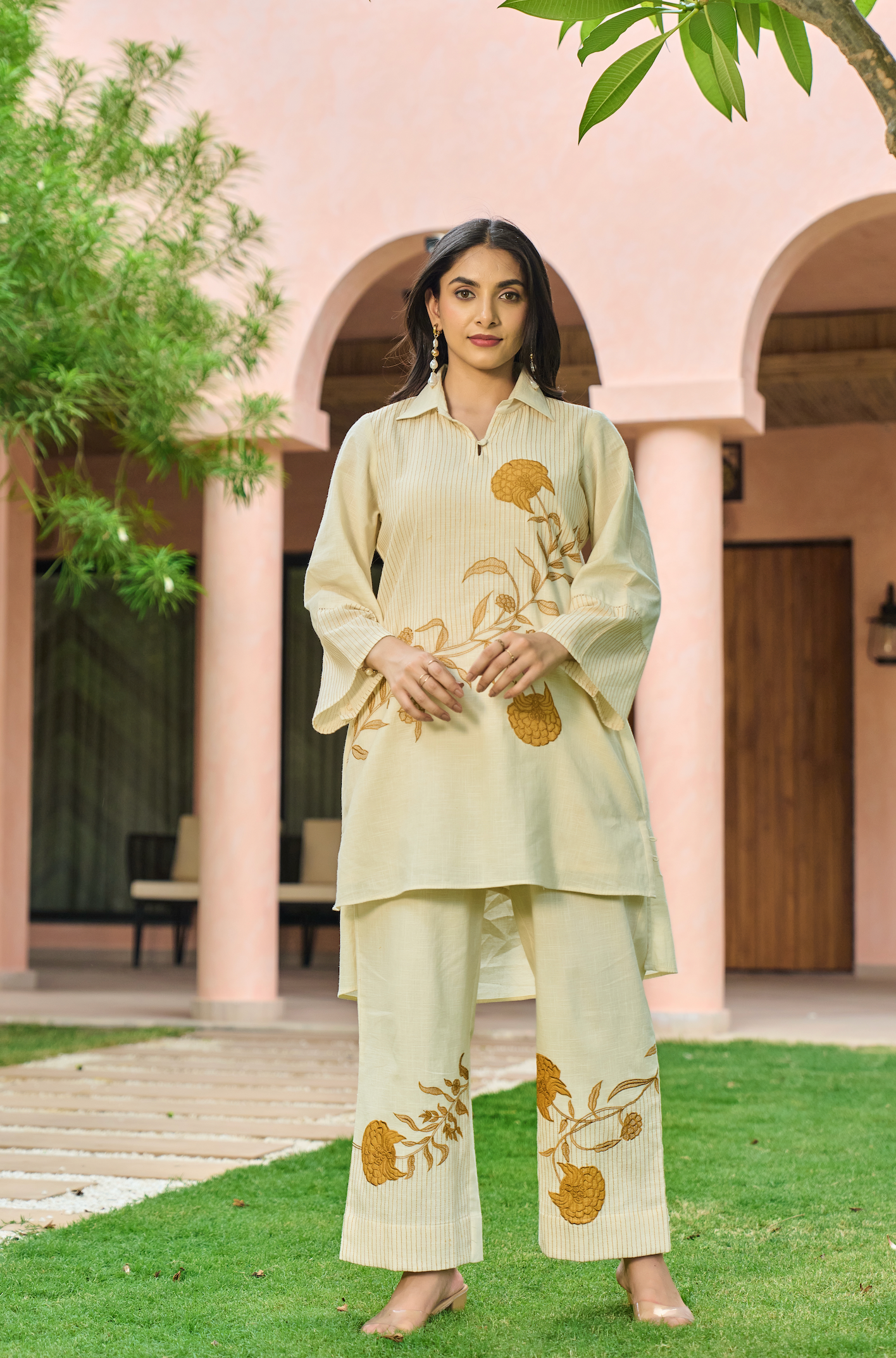Amber Blossom Co-ord Set