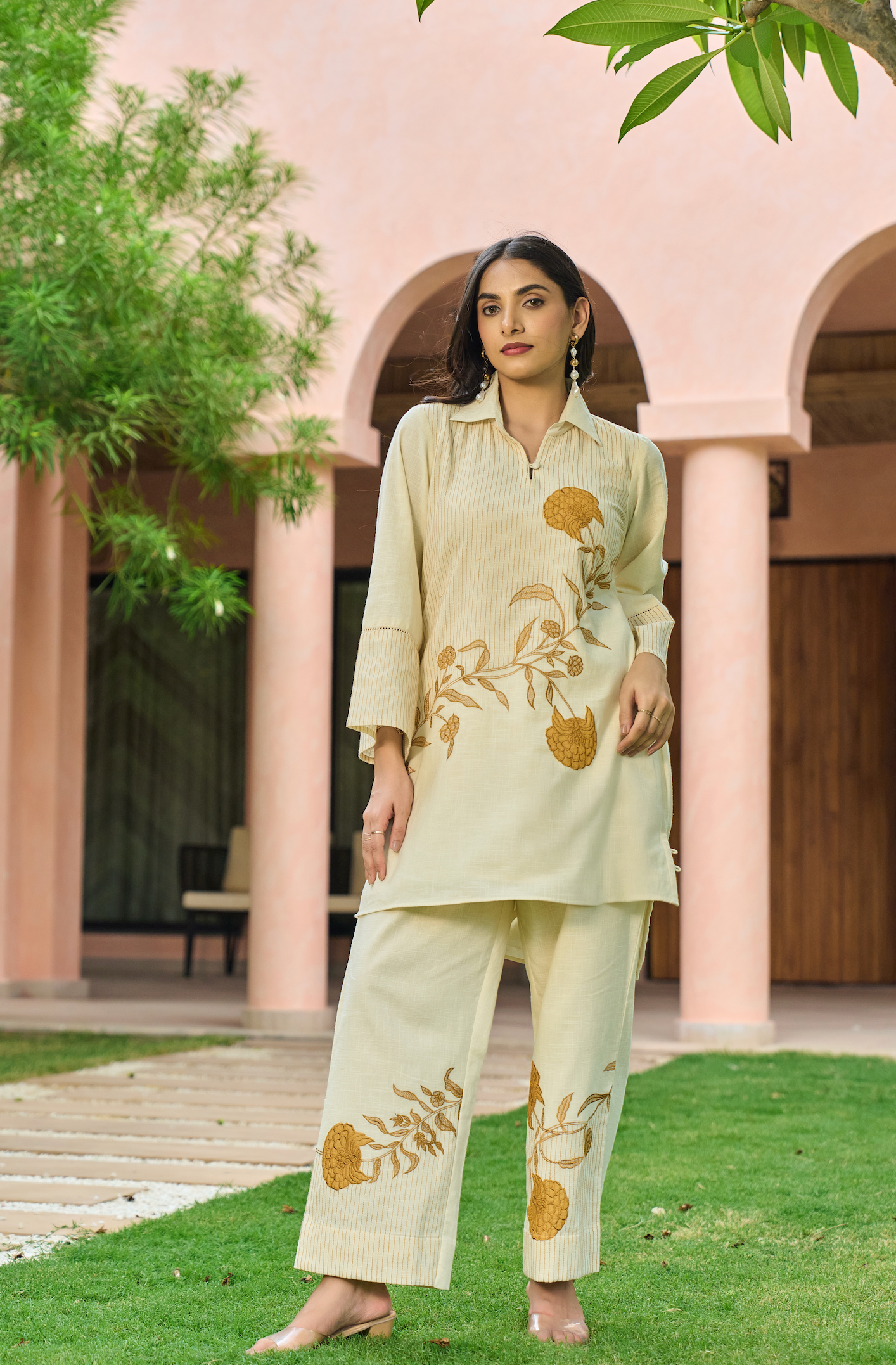 Amber Blossom Co-ord Set