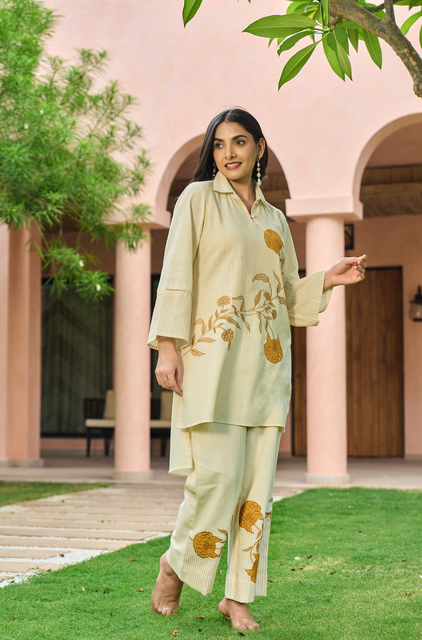 Amber Blossom Co-ord Set