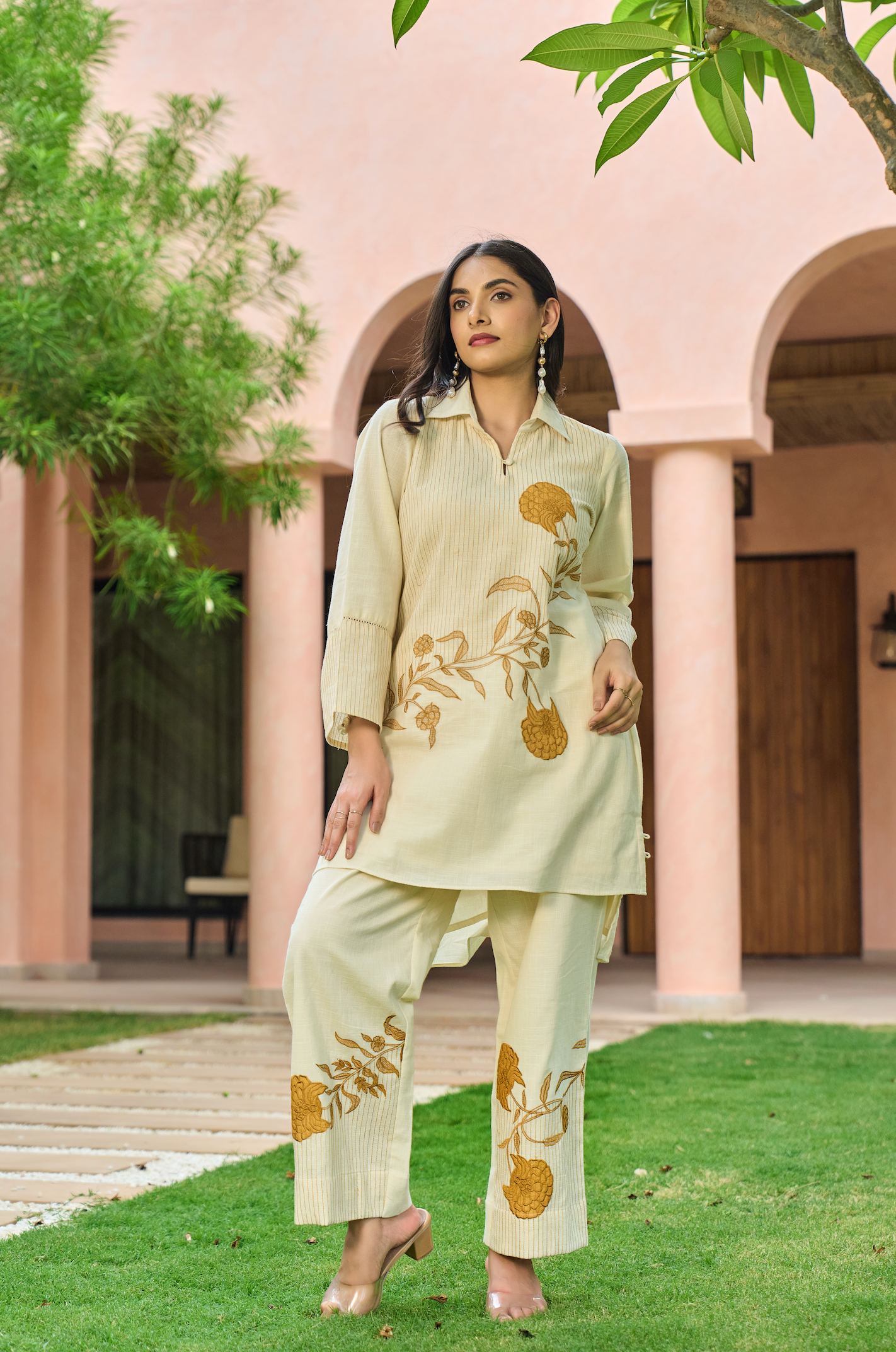 Amber Blossom Co-ord Set