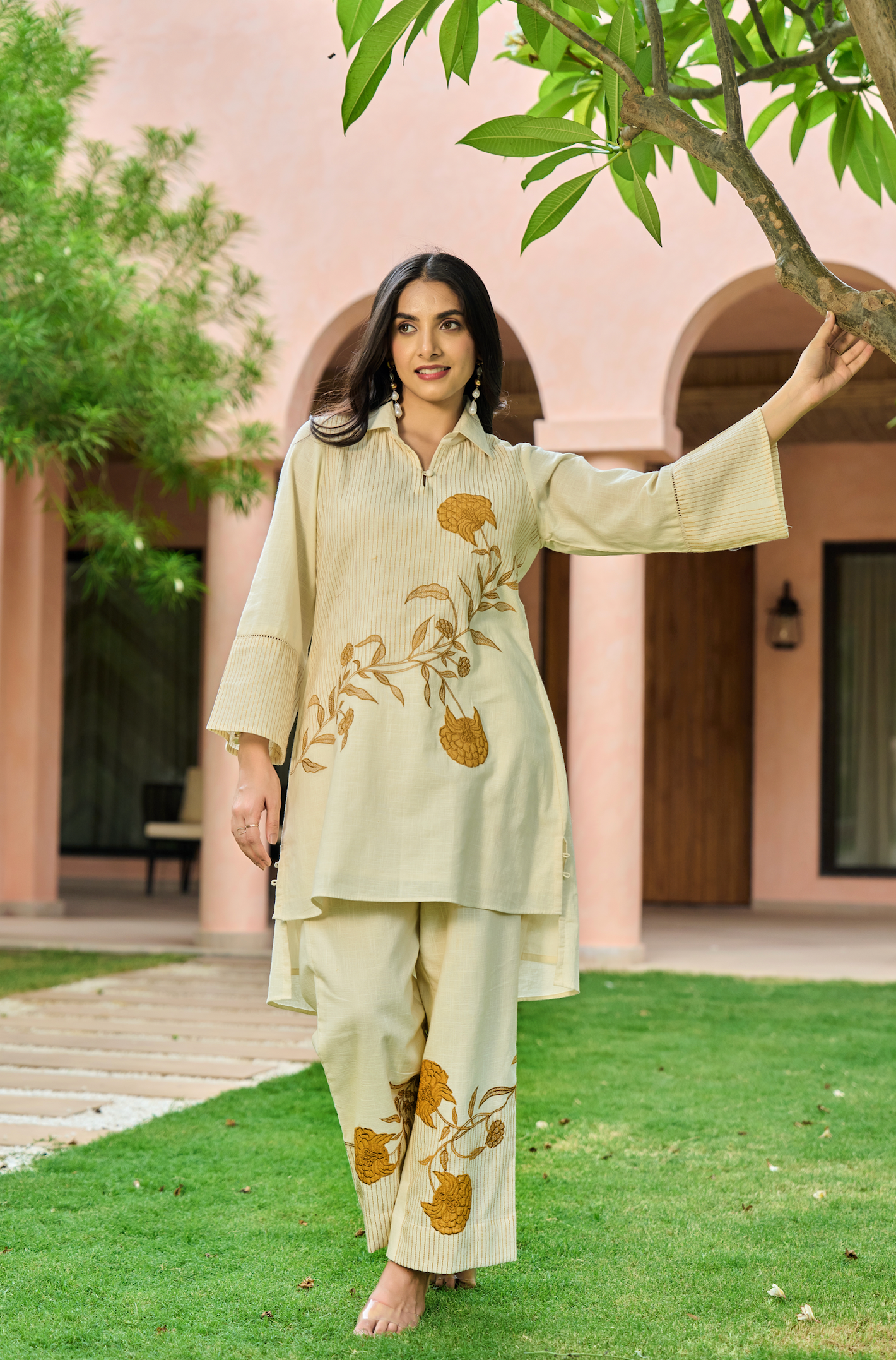 Amber Blossom Co-ord Set
