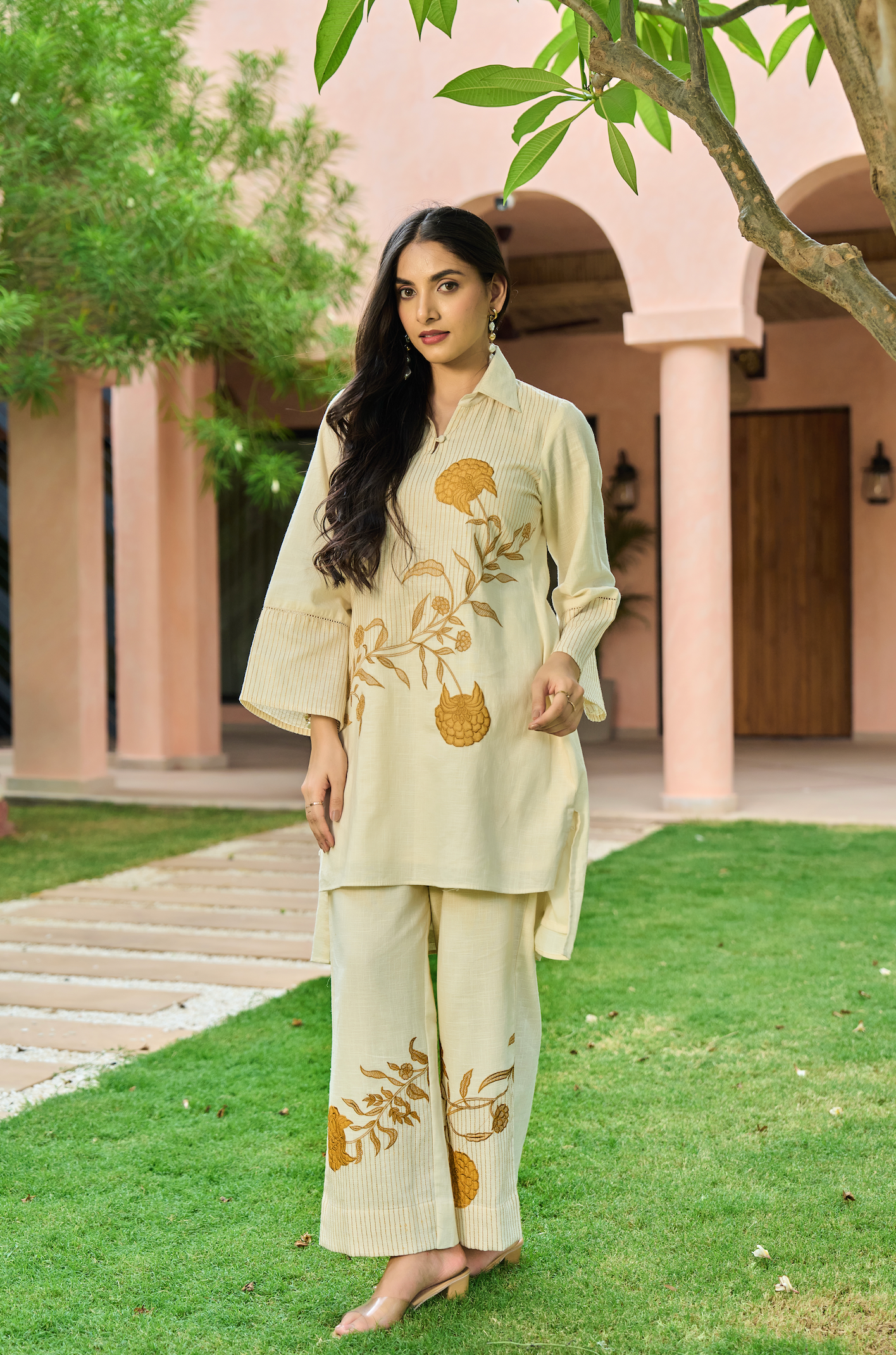 Amber Blossom Co-ord Set