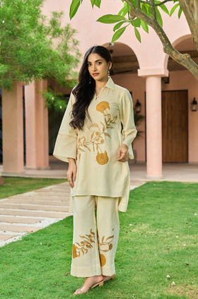 Amber Blossom Co-ord Set