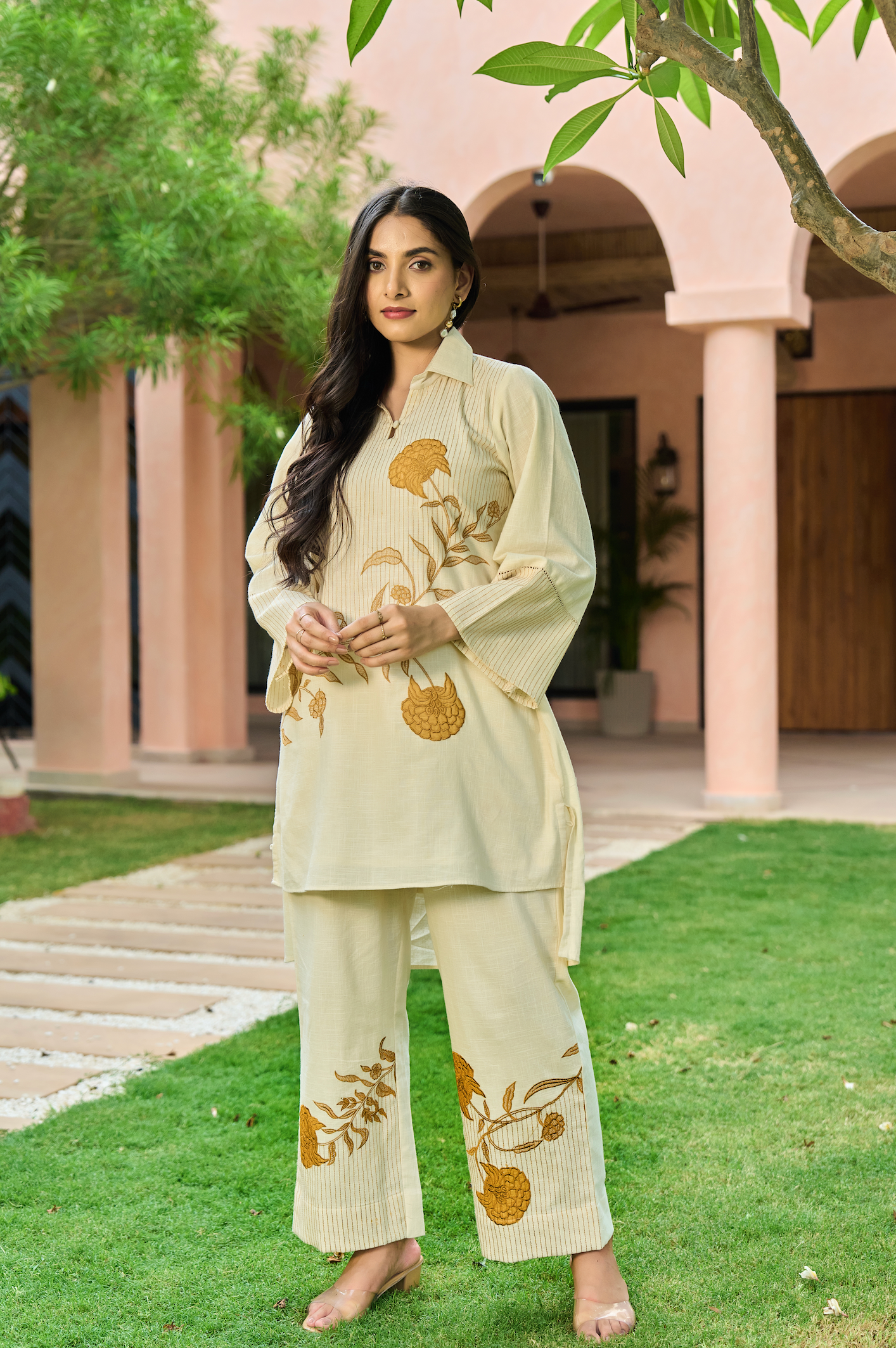 Amber Blossom Co-ord Set