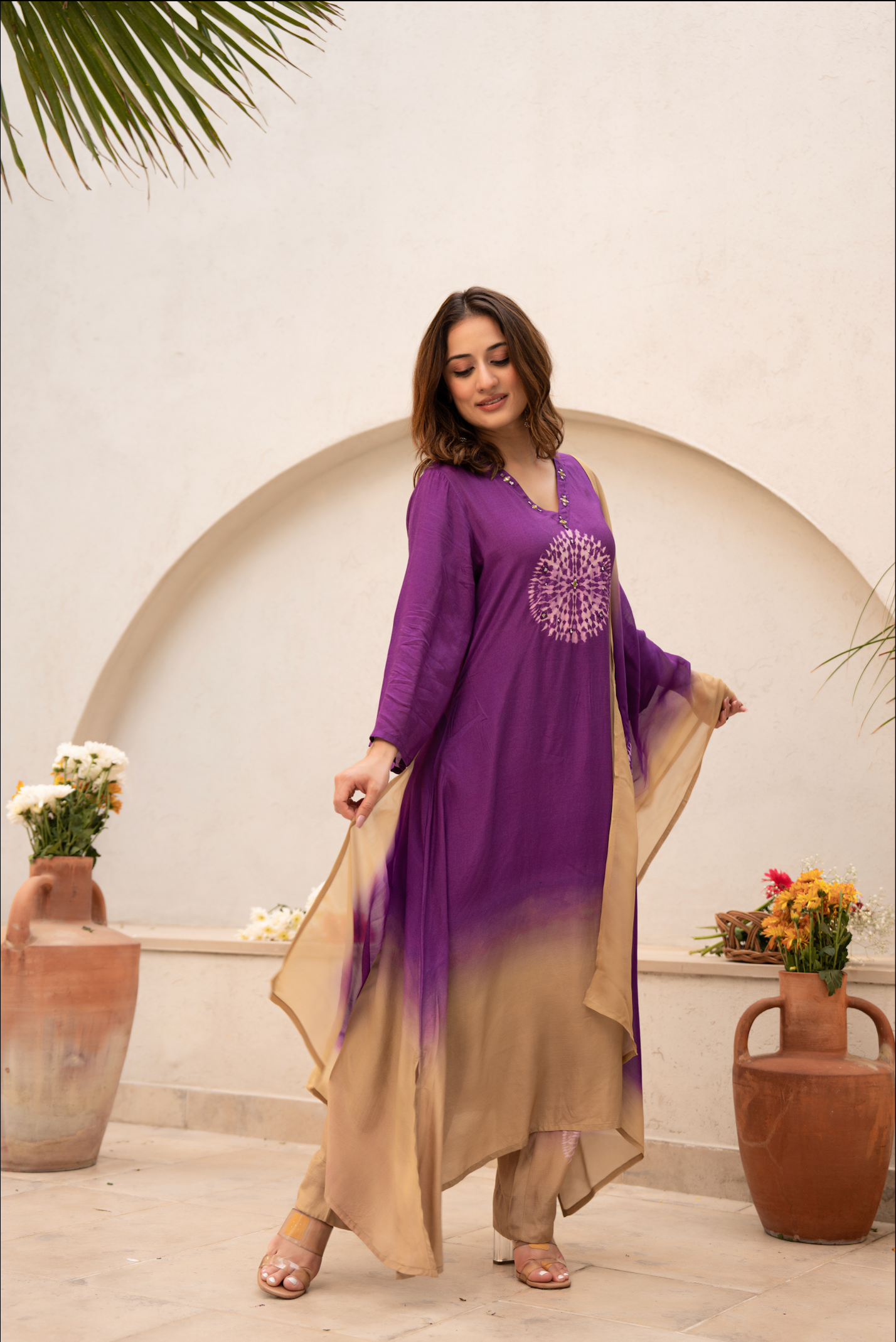 Lavender Bloom Suit Set